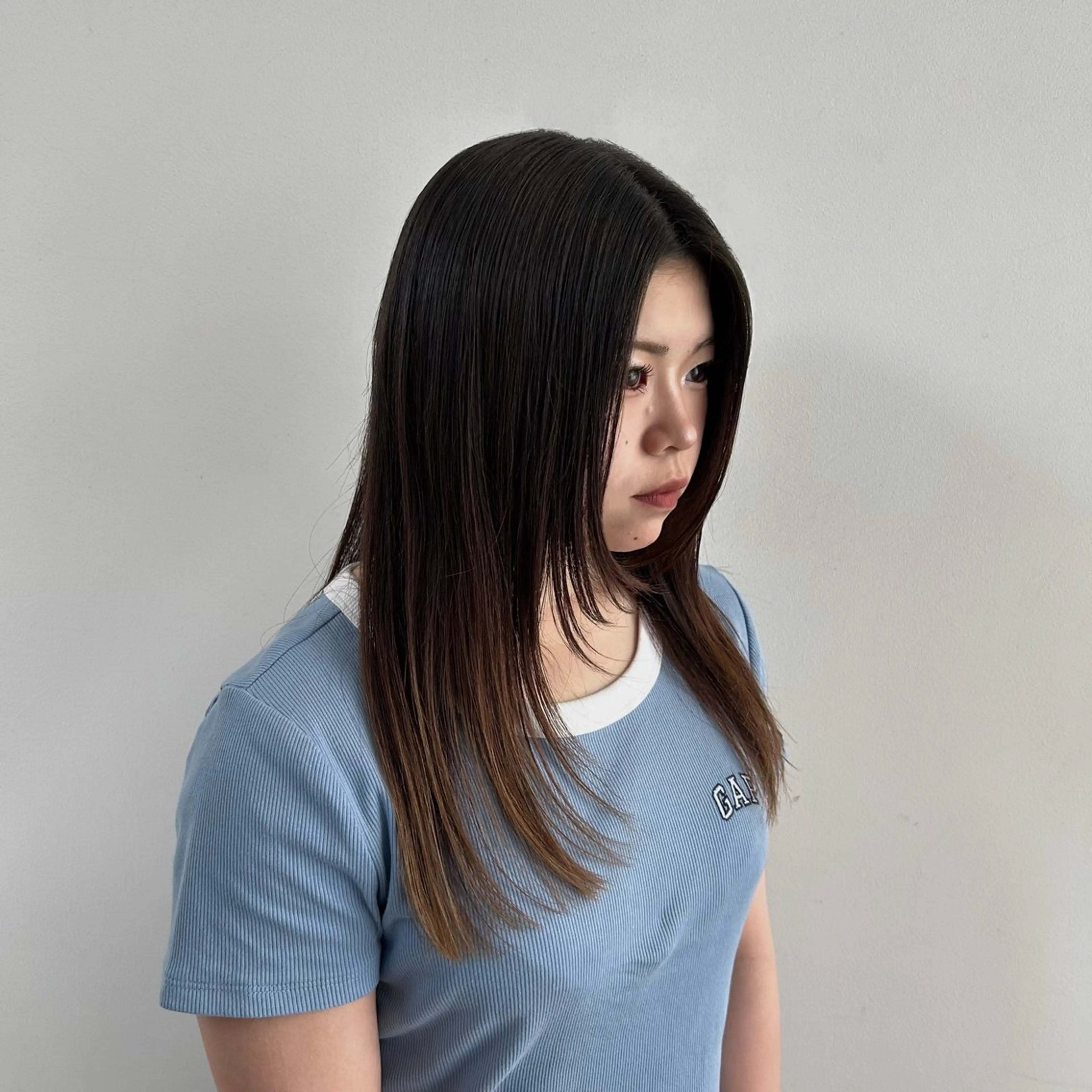 ロング カット タシロ サラ🌿のヘアスタイル