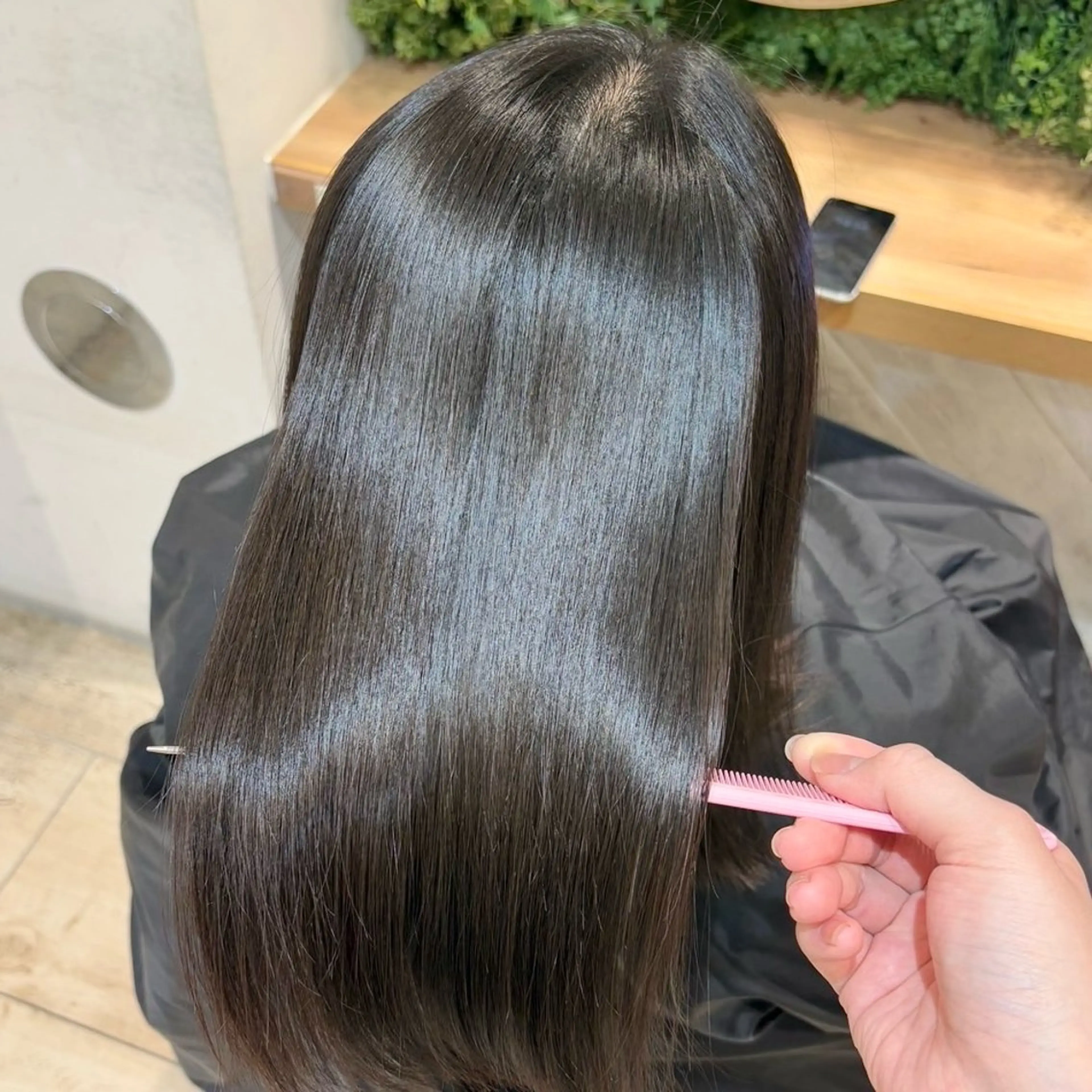 セミロング ヘアカラー ボブ職人/ボブ縮毛 髪質改善のヘアスタイル