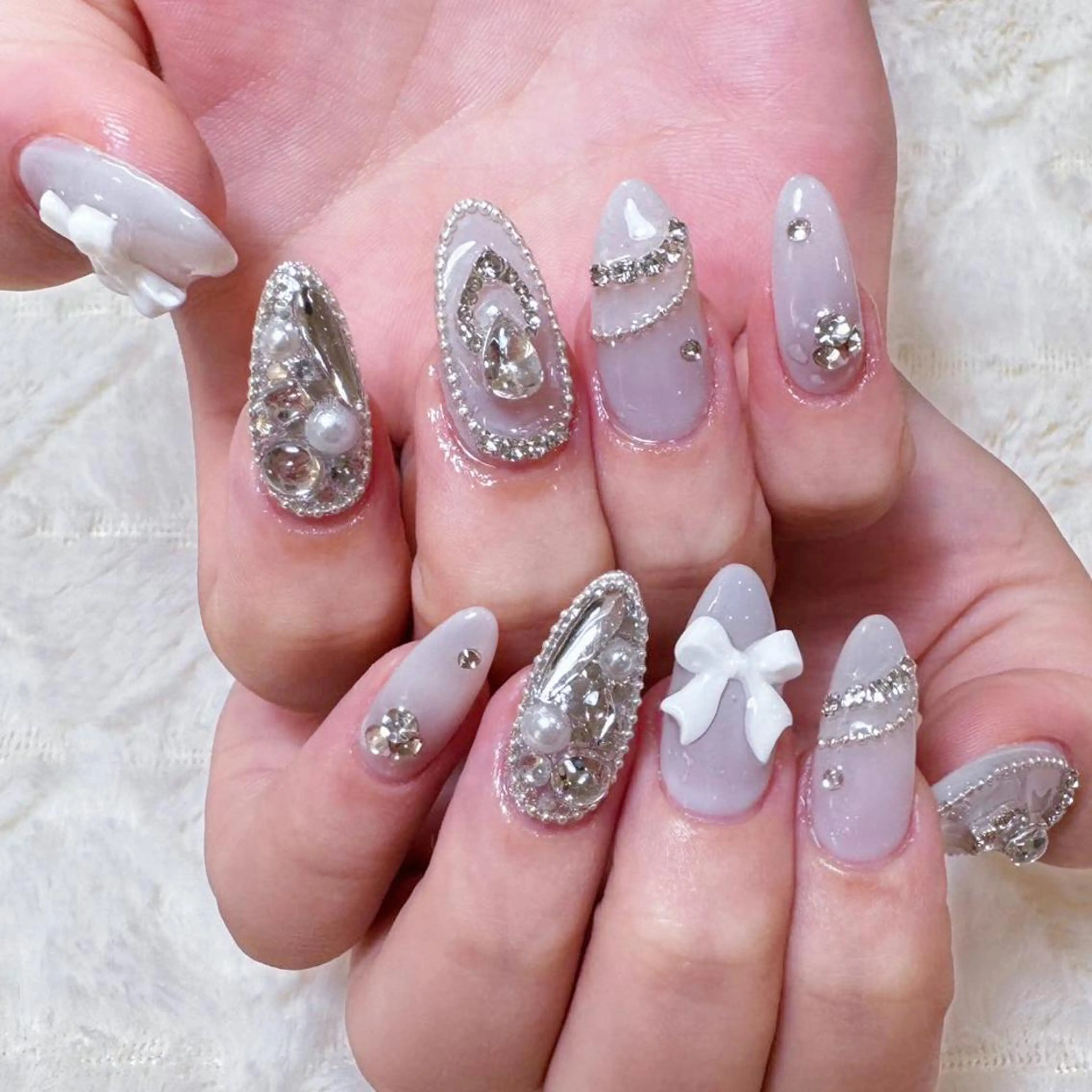 ネイル ハンドネイル ハンドケア DEMAIN- 🌹のネイルデザイン