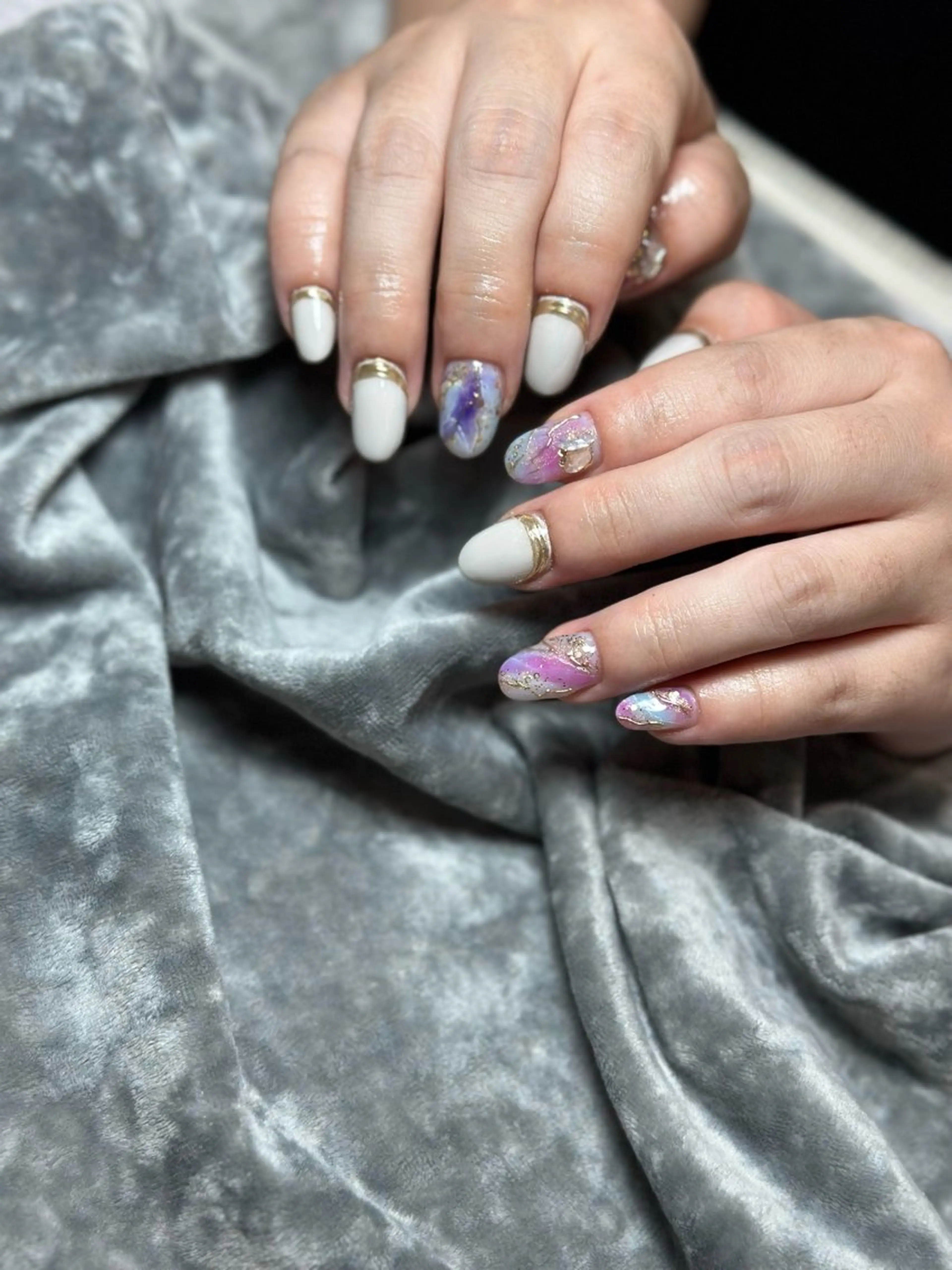 ネイル ハンドネイル ou's nail salon所属・小林 桜のネイルデザイン