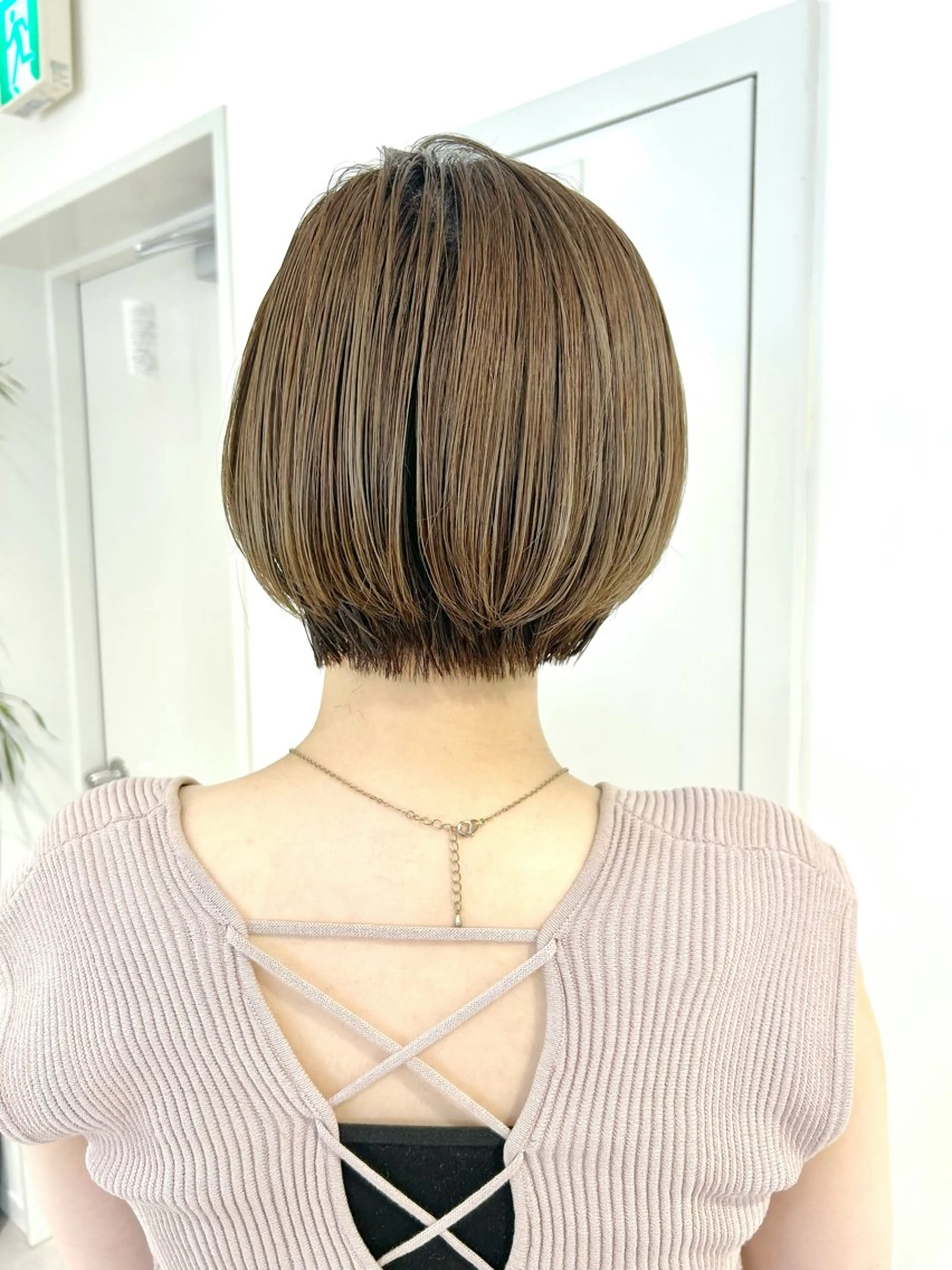 ショート カラー ショートボブ 透明感カラー ボブ ショートヘア 縮毛矯正 🌿池袋ボブ/美髪 縮毛矯正taigaのヘアスタイル