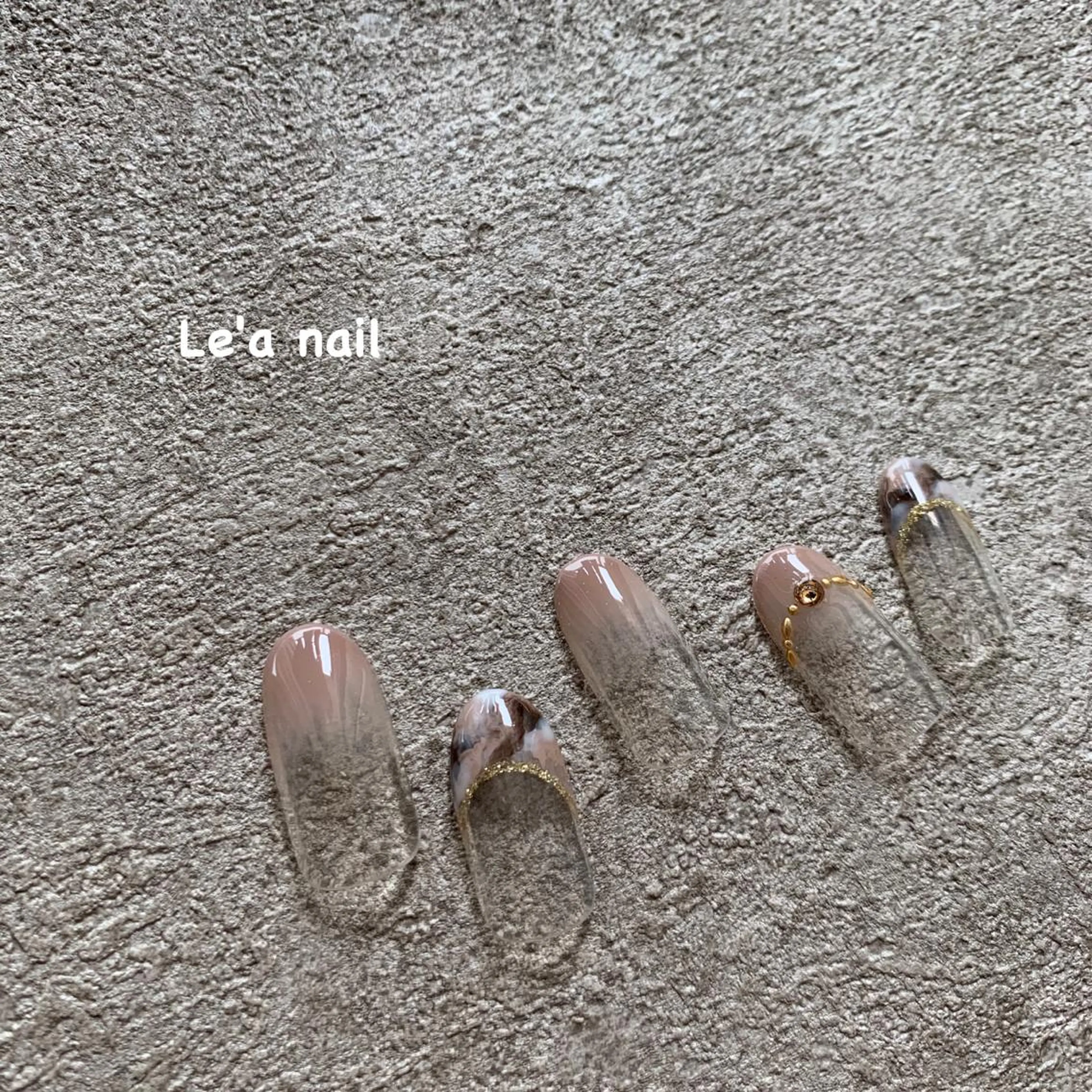 ネイル ハンドネイル 'mm所属・'mm  (ミリ) ＭＡＮＡＭＩのネイルデザイン