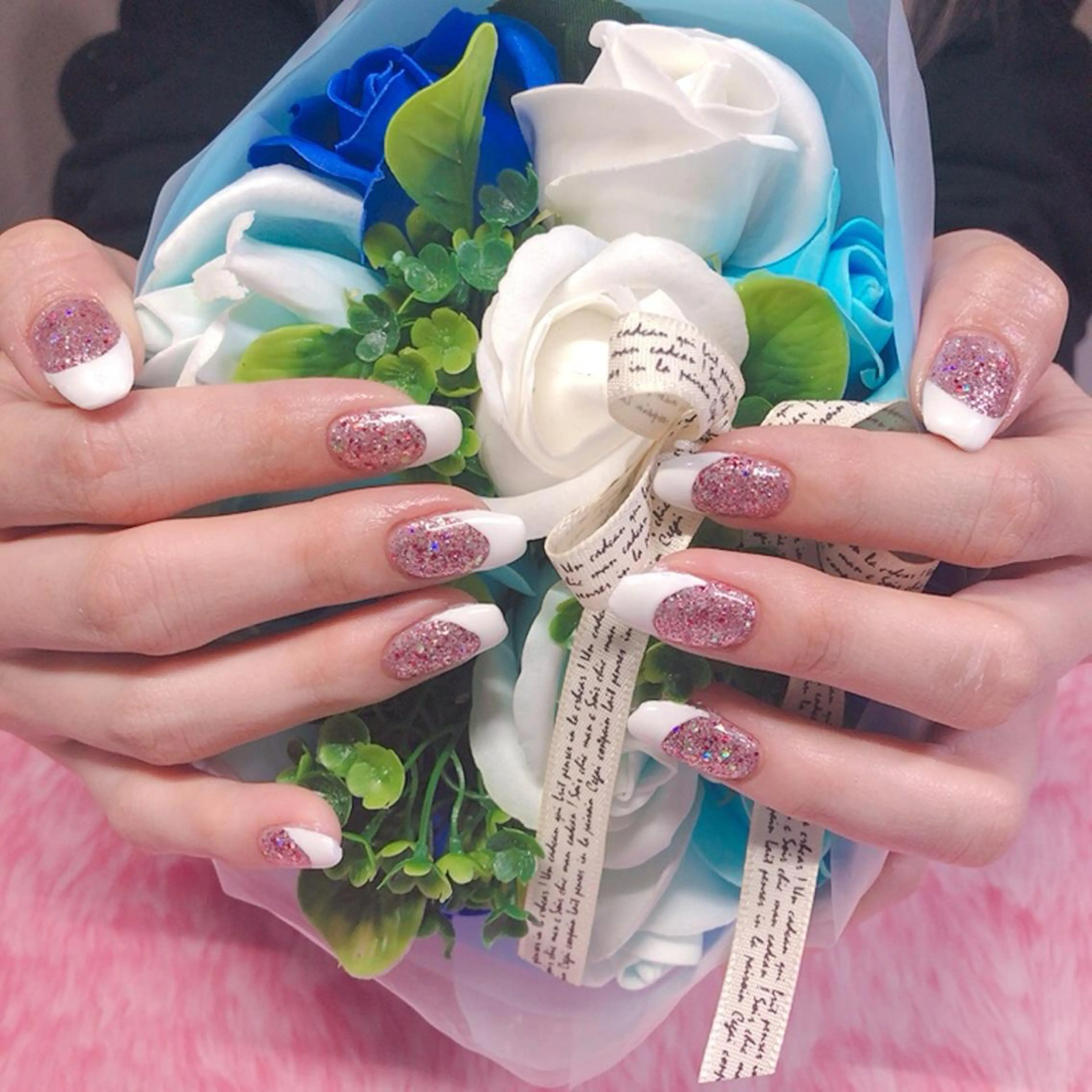 ネイル フレンチネイル 奥園 良恵のネイルデザイン