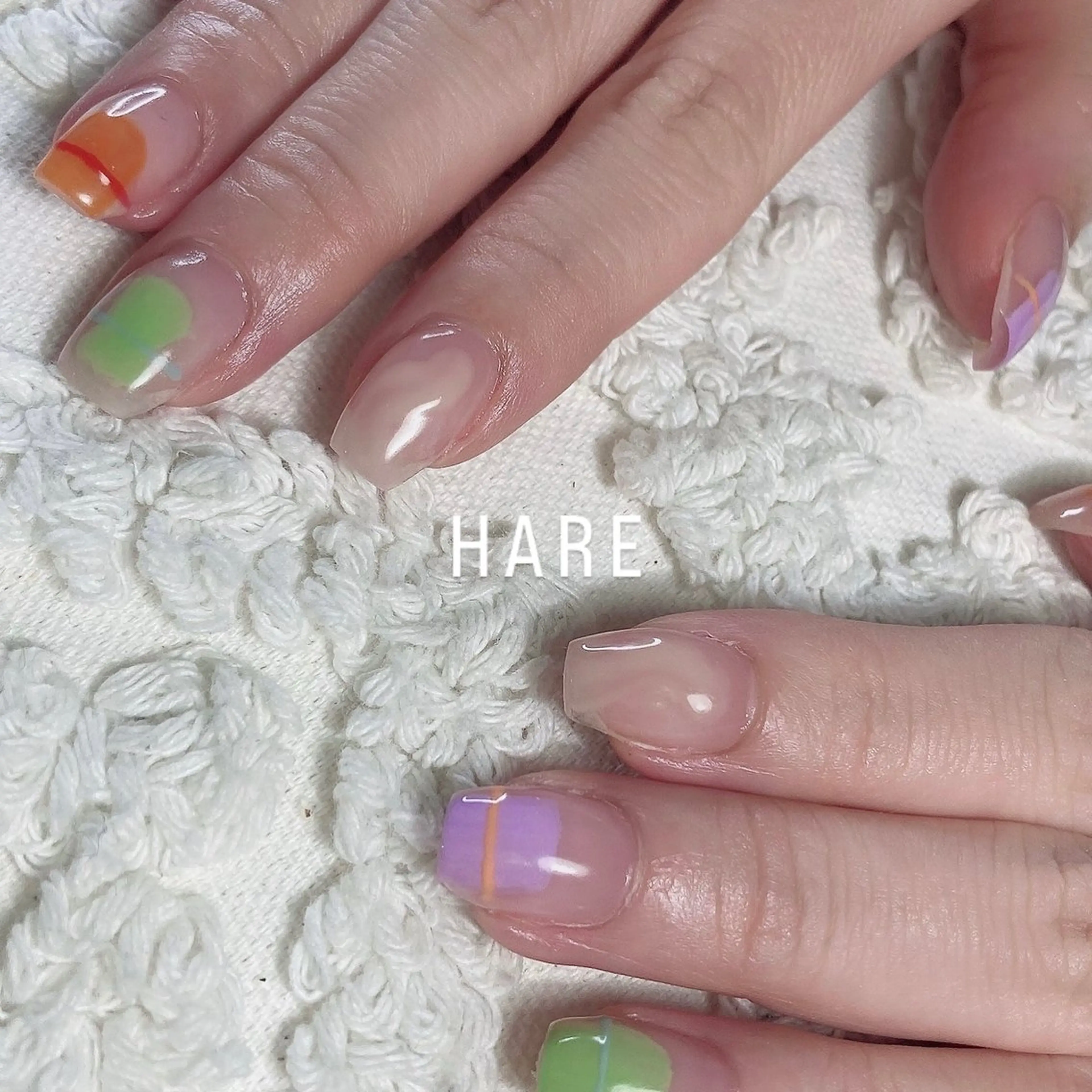 ネイル ハンドネイル Hare nailのネイルデザイン