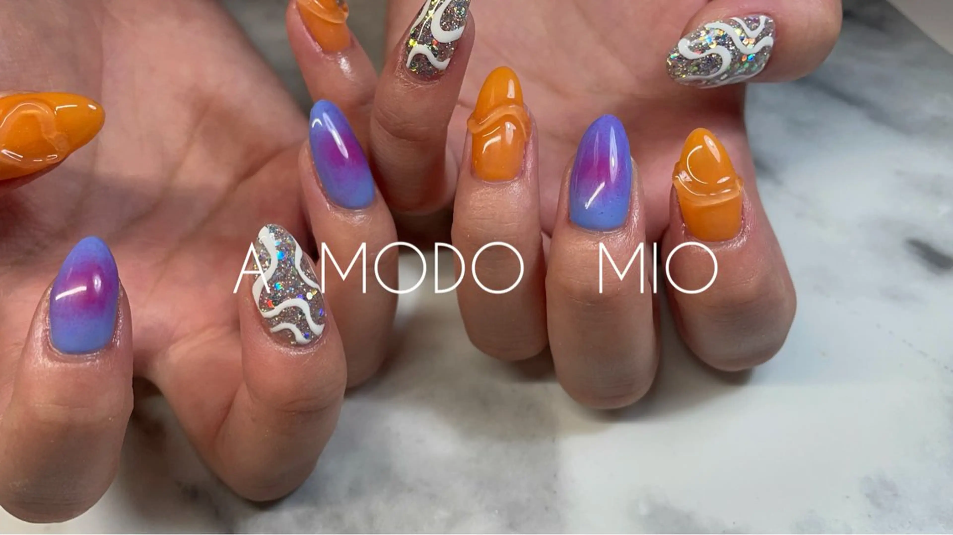 ネイル A MODO MIOのネイルデザイン