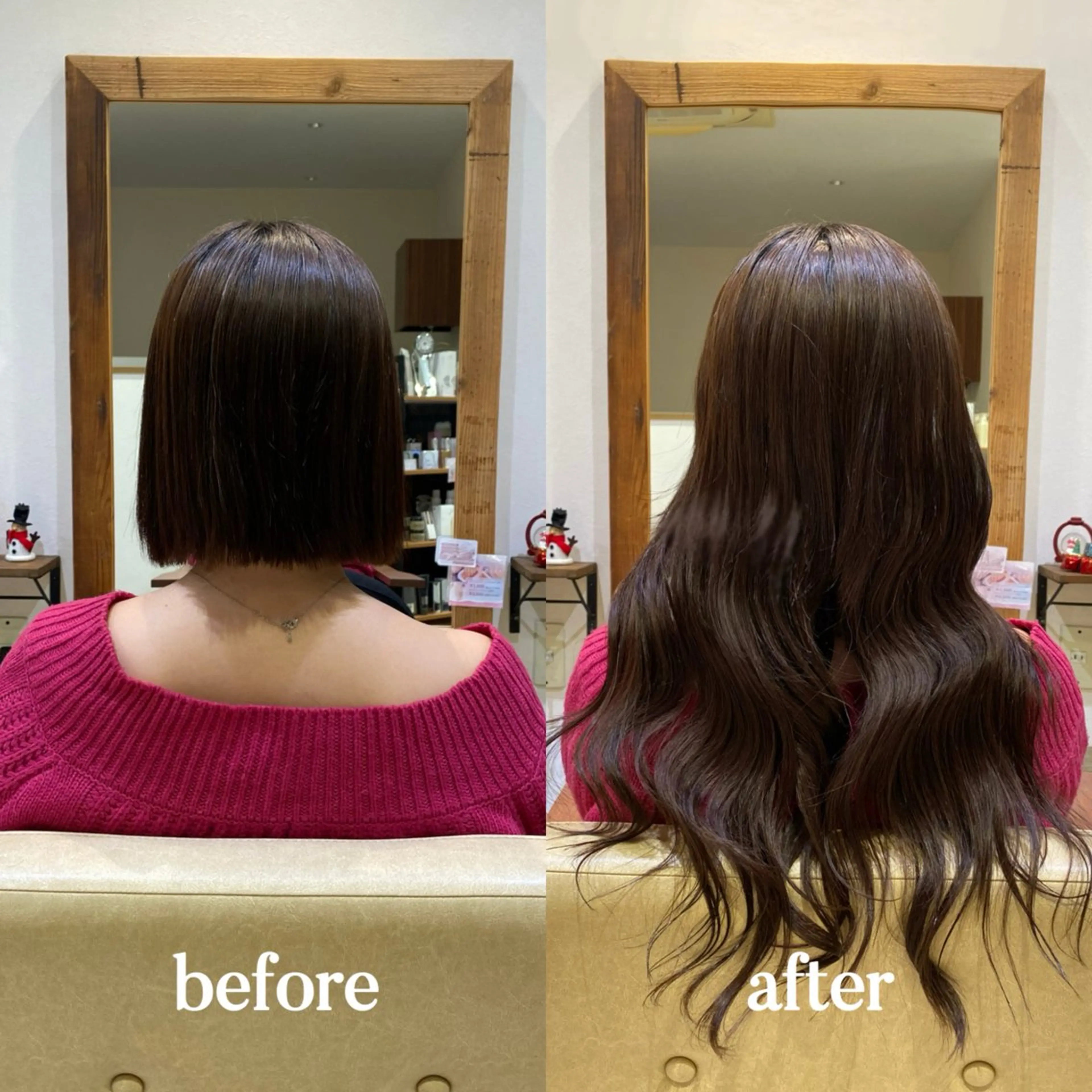 エクステ 𝐲𝐮𝐮𝐦𝐢 エクステ/ 艶カラーのヘアスタイル