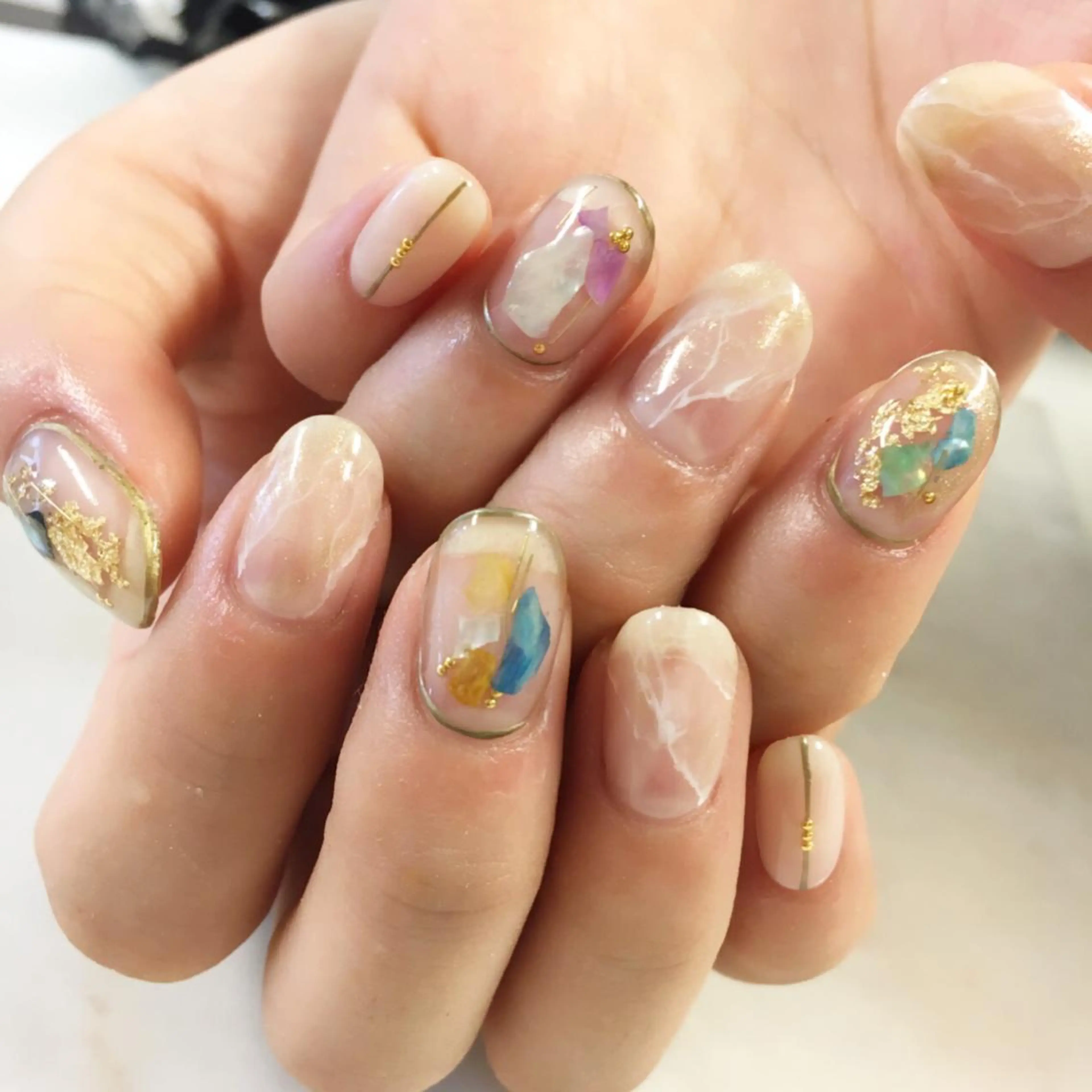 ネイル ジェルネイル SHINE NAILのネイルデザイン