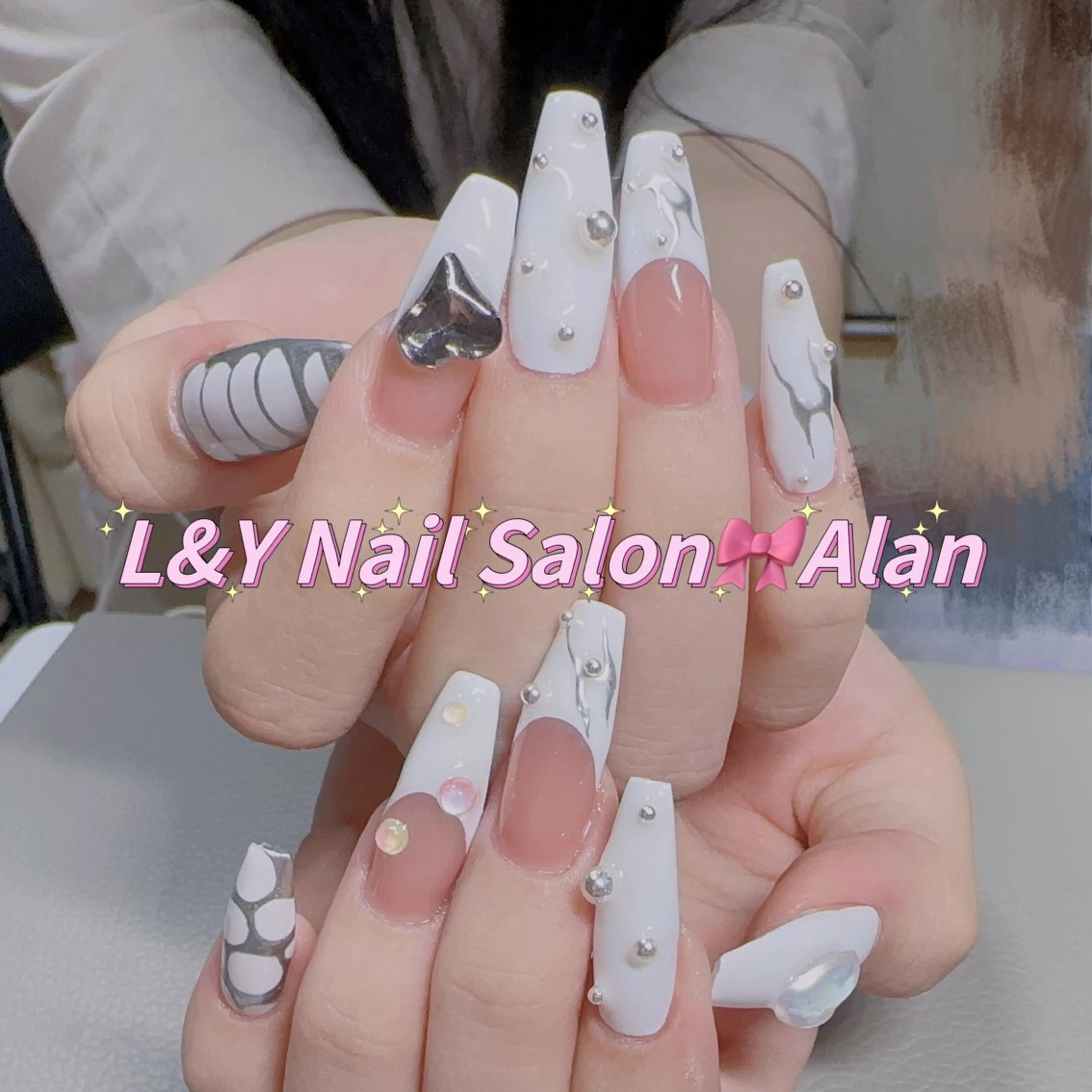 ネイル ハンドネイル ハンドケア L&Y Nail🎀 思雪のネイルデザイン