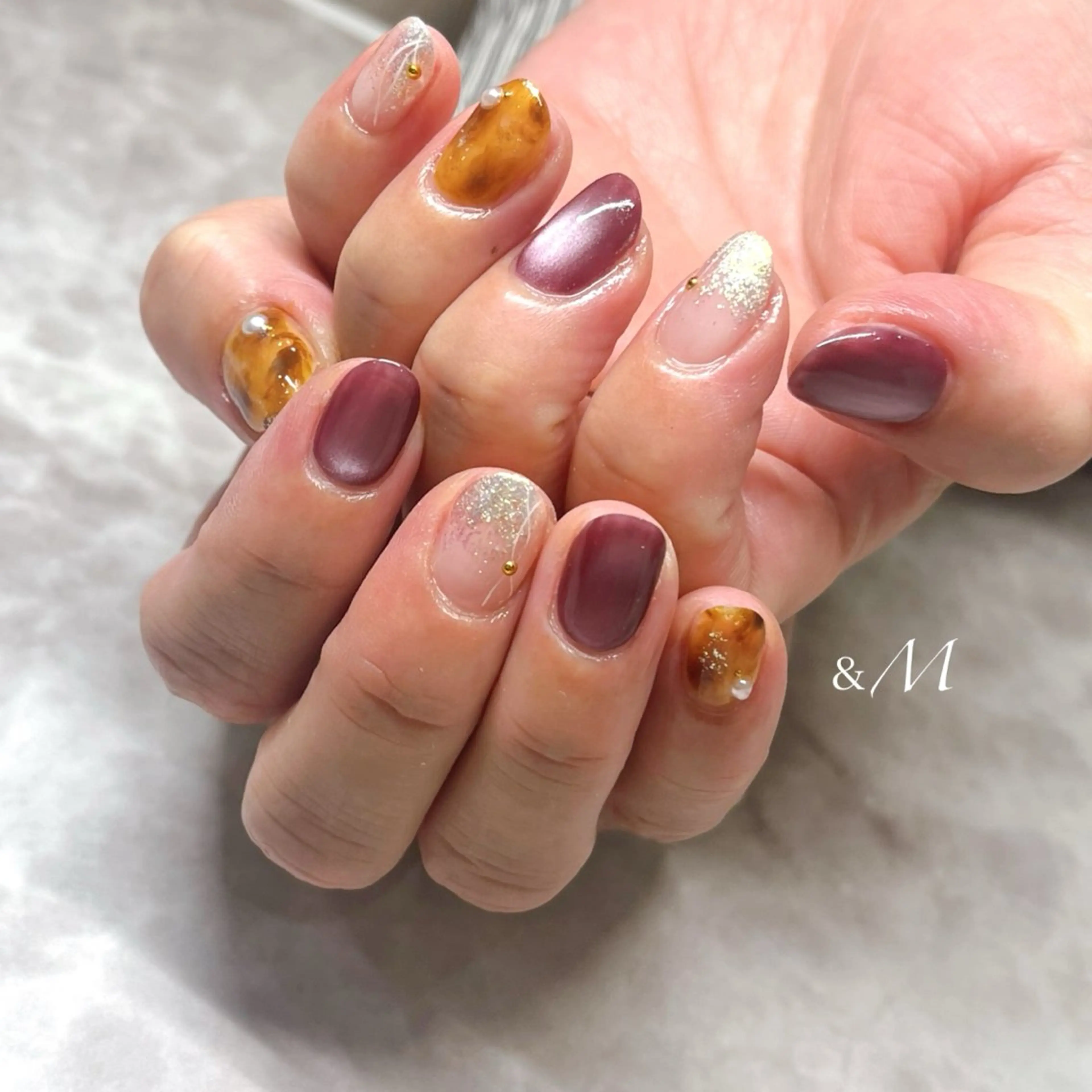 ネイル アンドエム ＆Ｍのネイルデザイン