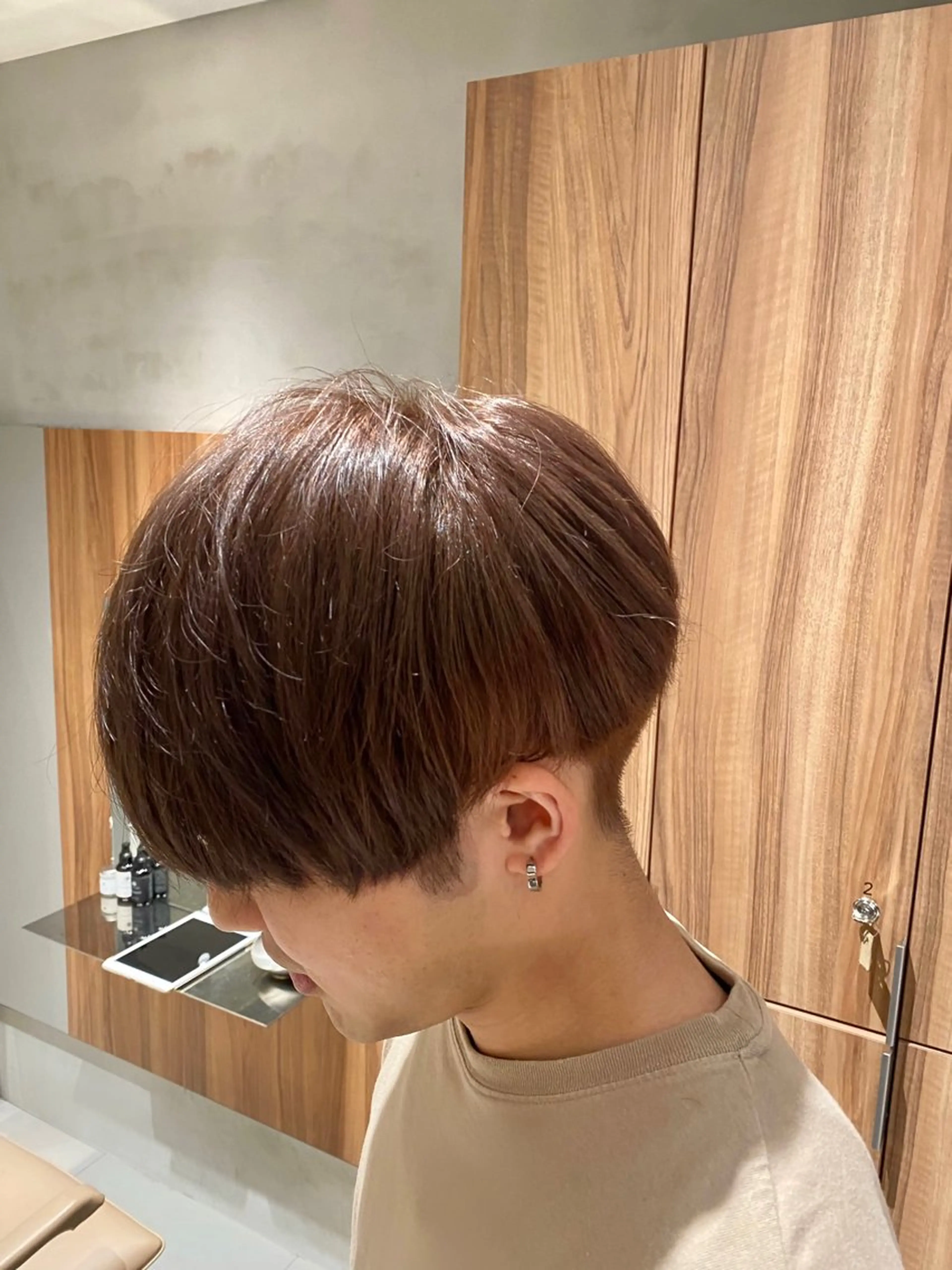 ショート カラー メンズ まつ毛パーマ 🫧kaede🫧のマツエク・マツパデザイン