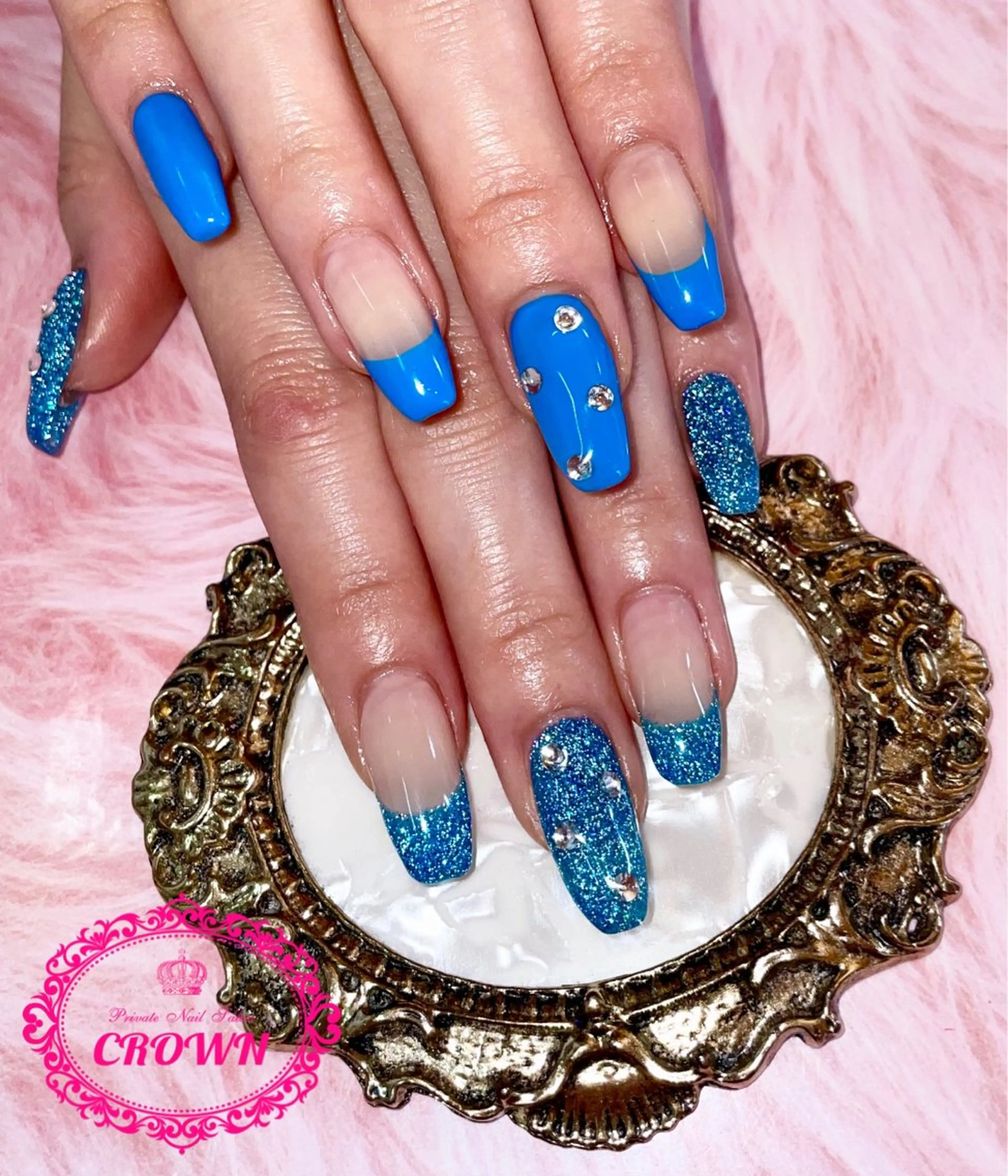 ネイル CROWN プライベートサロンのネイルデザイン