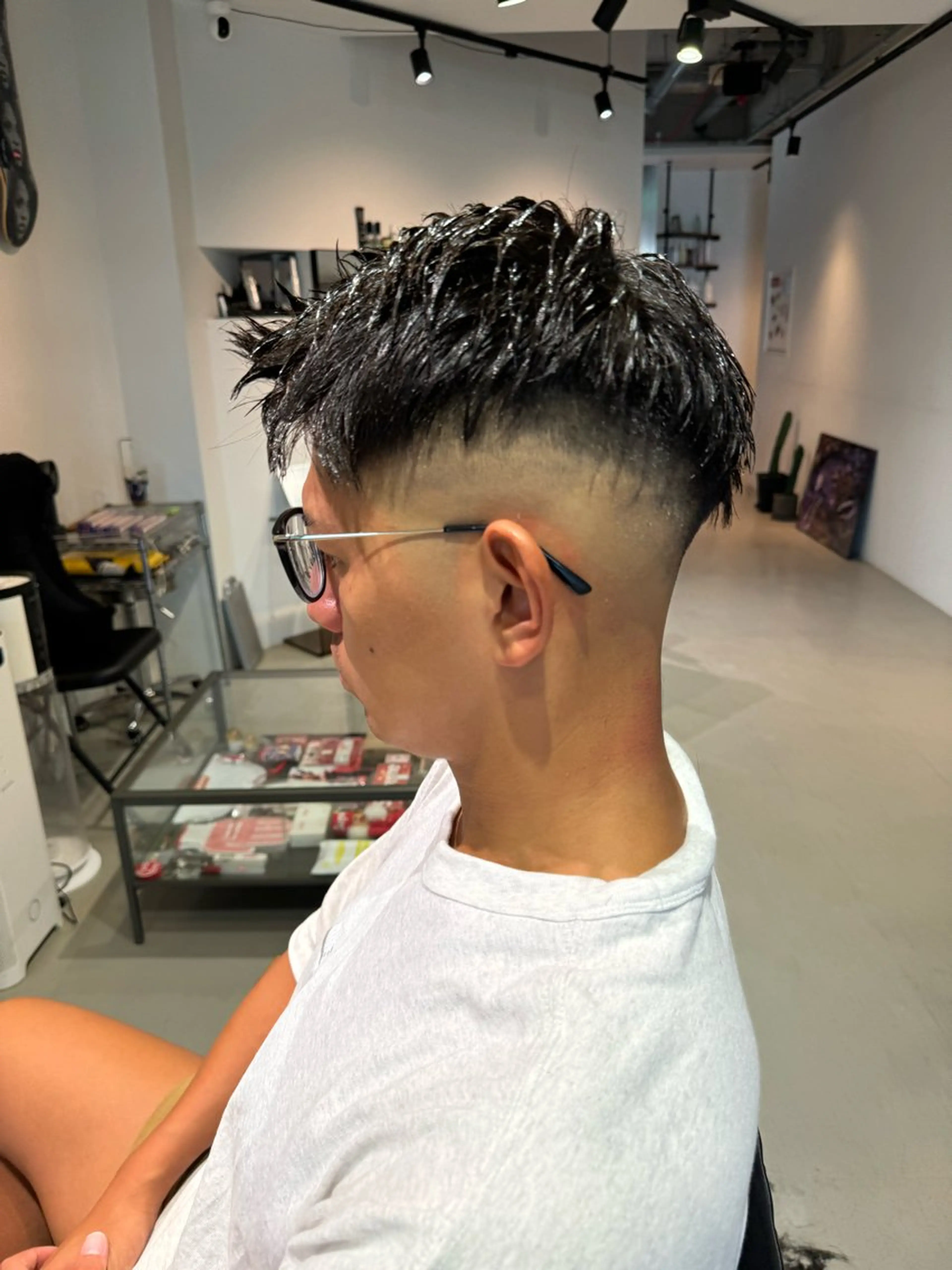 ショート パーマ メンズ カット パーマ職人 Mizukiのヘアスタイル