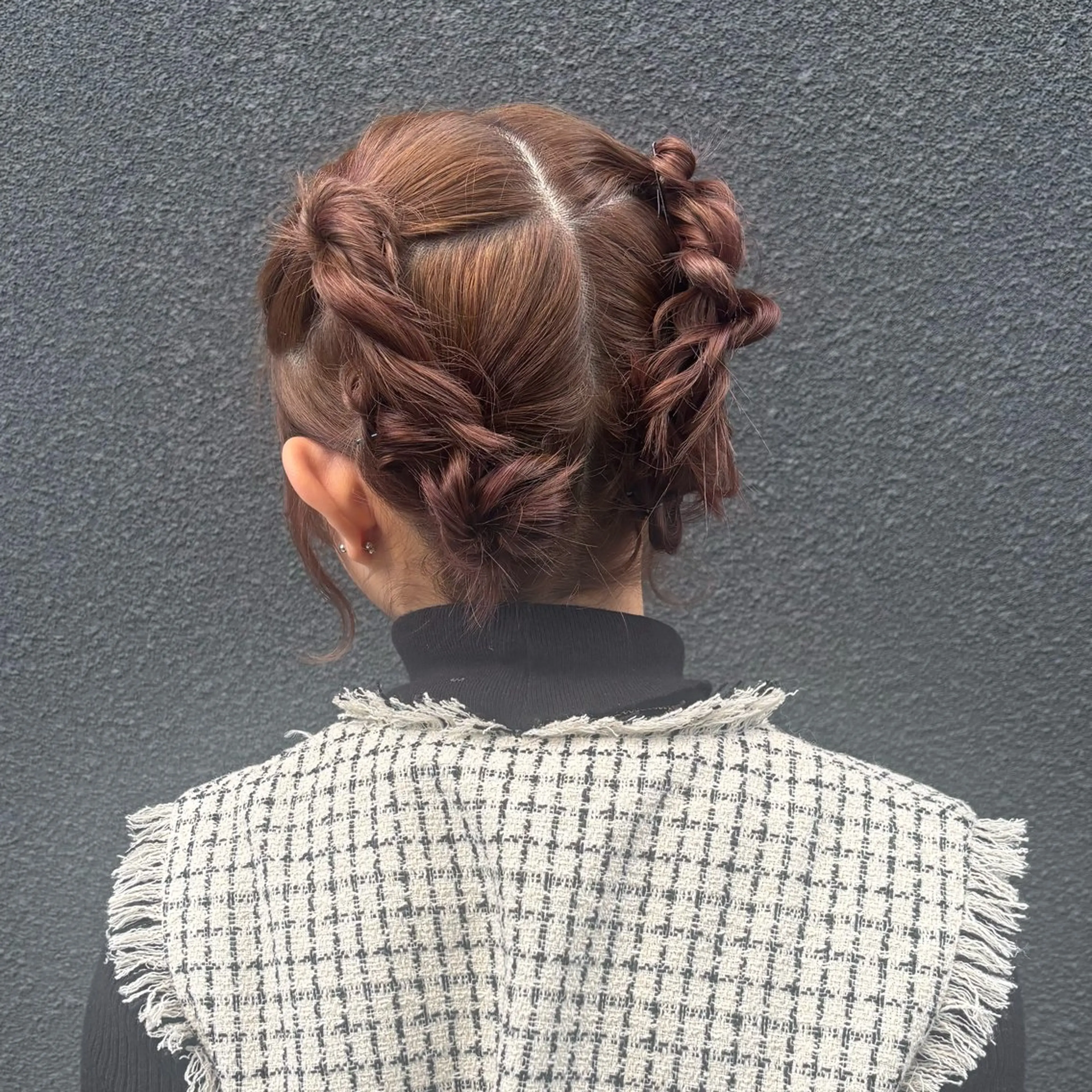 ショート ヘアアレンジ ボブ ヘアセット AYU / MODE K's 松原のヘアスタイル