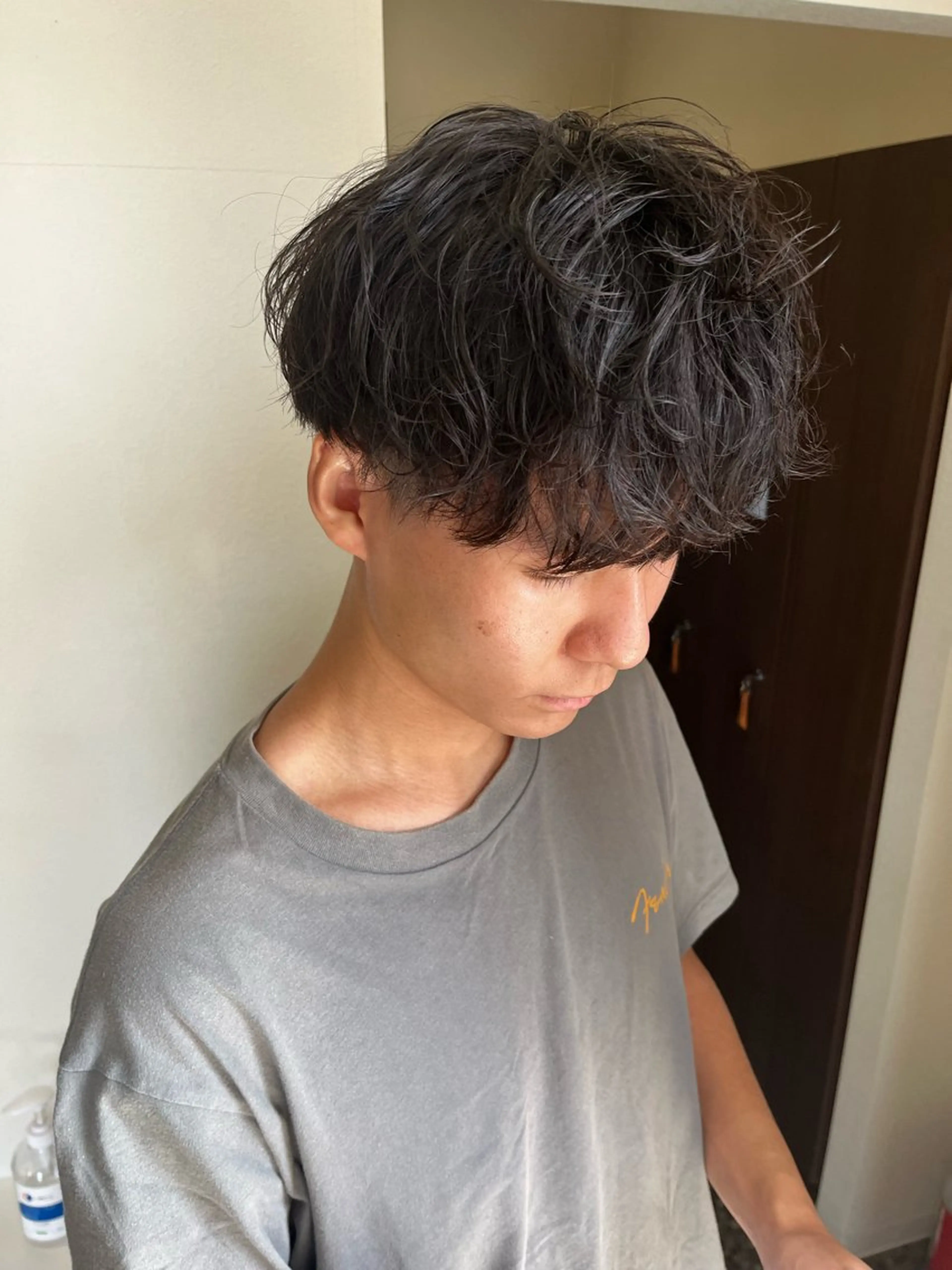 カット＋シャドウパーマの写真