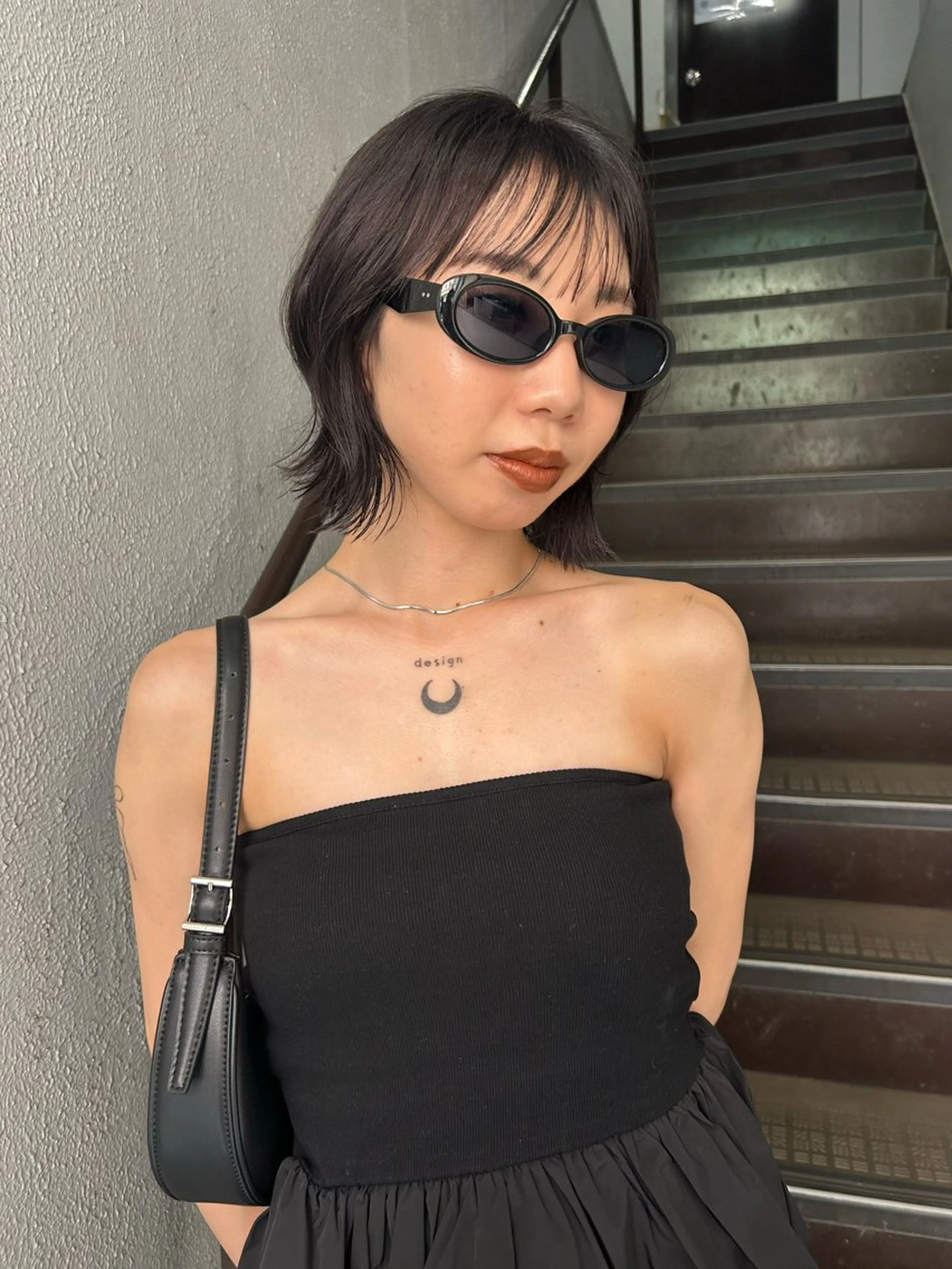 ショート Sora/レイヤー/ 似合わせカラー🤎のヘアスタイル