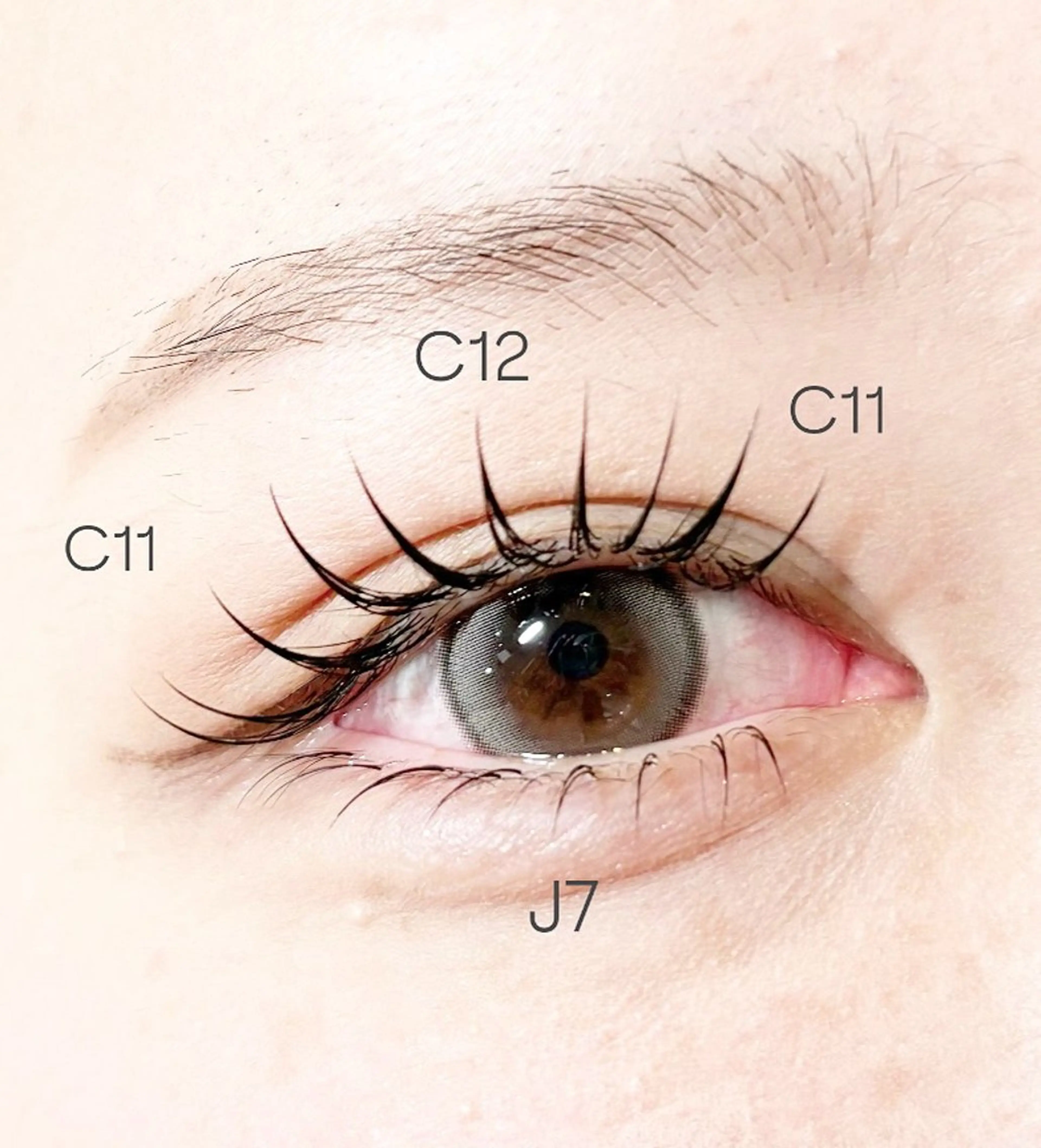 マツエク・マツパ マツエク Luu.nail&eyelash【ルー】所属・【シャワー通り】 Luu.moeのマツエク・マツパデザイン