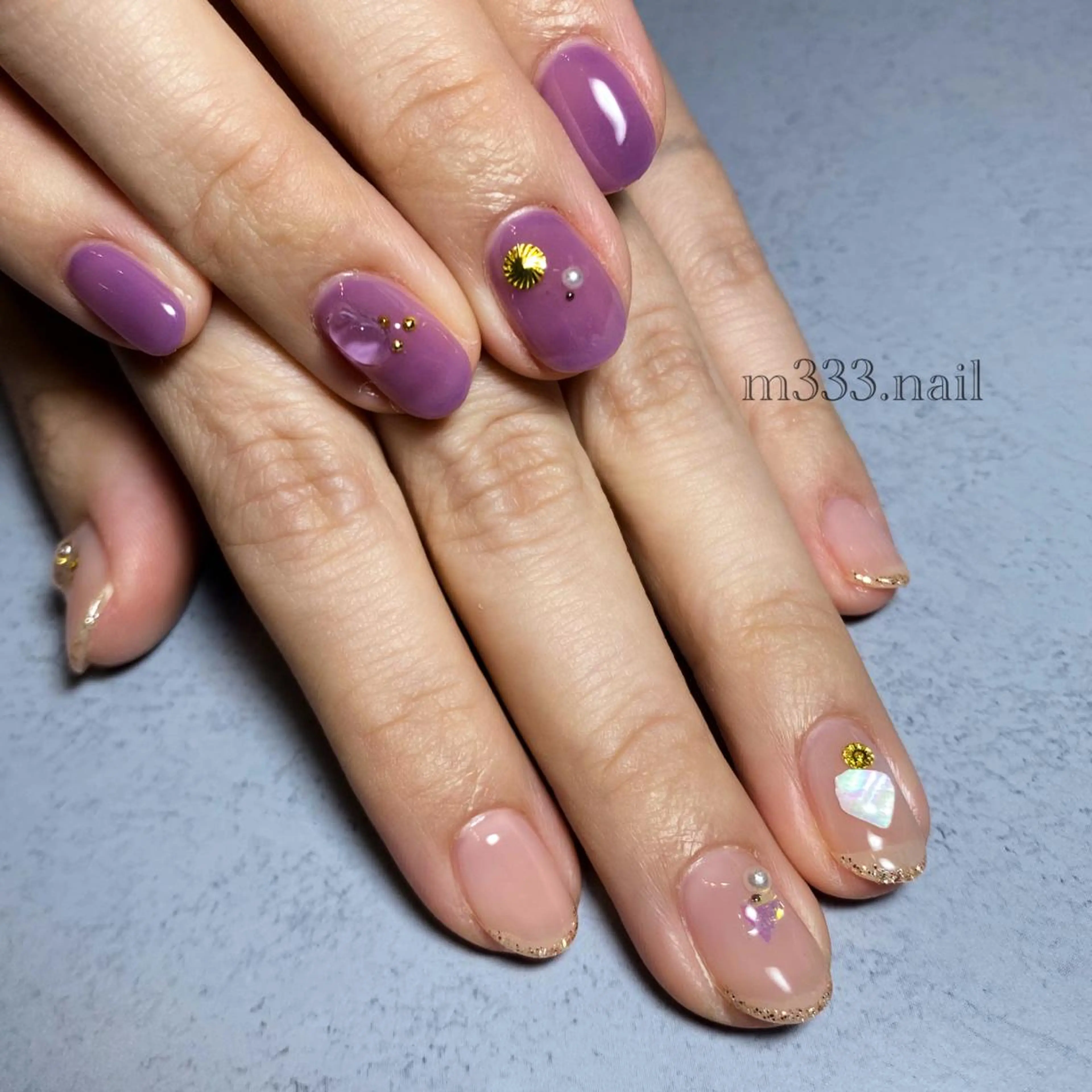 ネイル ハンドネイル hair  MILE.所属・MILE. mukonosouのネイルデザイン