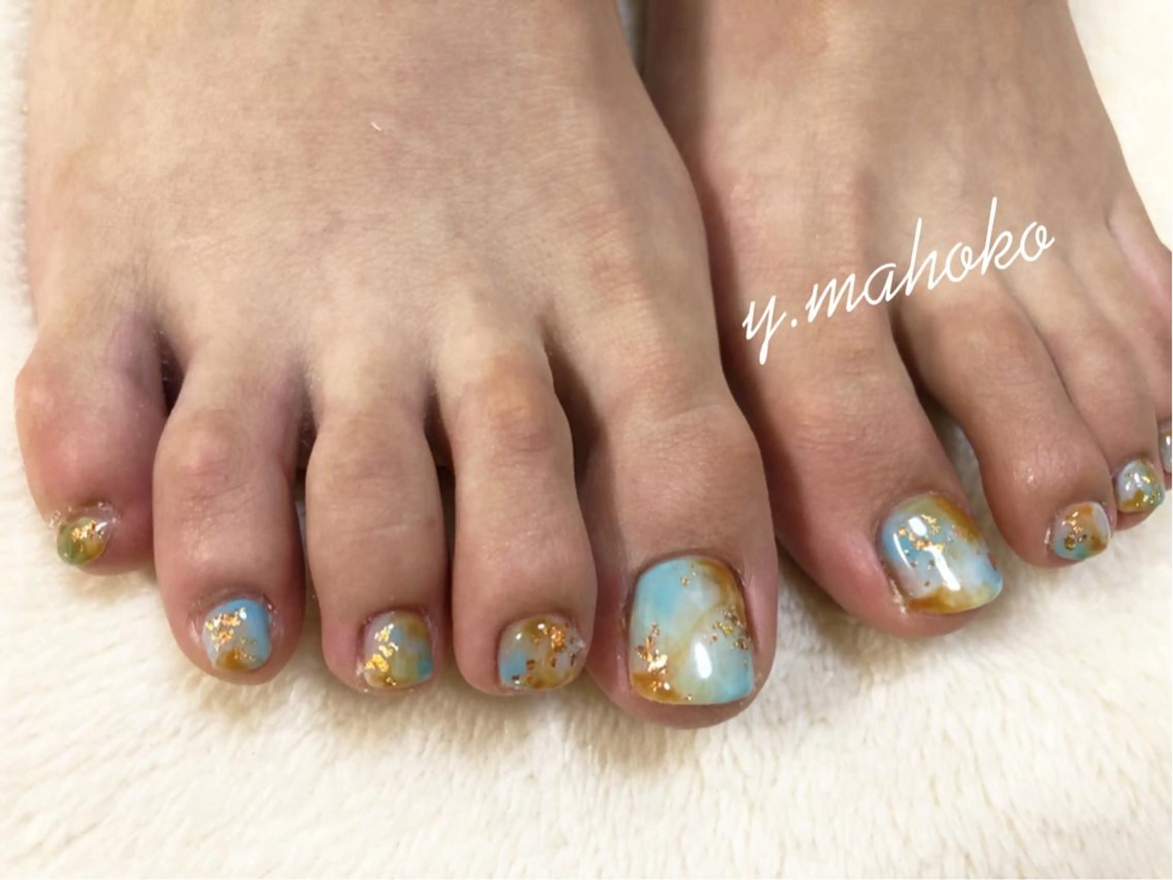 ネイル She nail studio 原宿所属・パラジェル有/ スカルプ/mahoのネイルデザイン