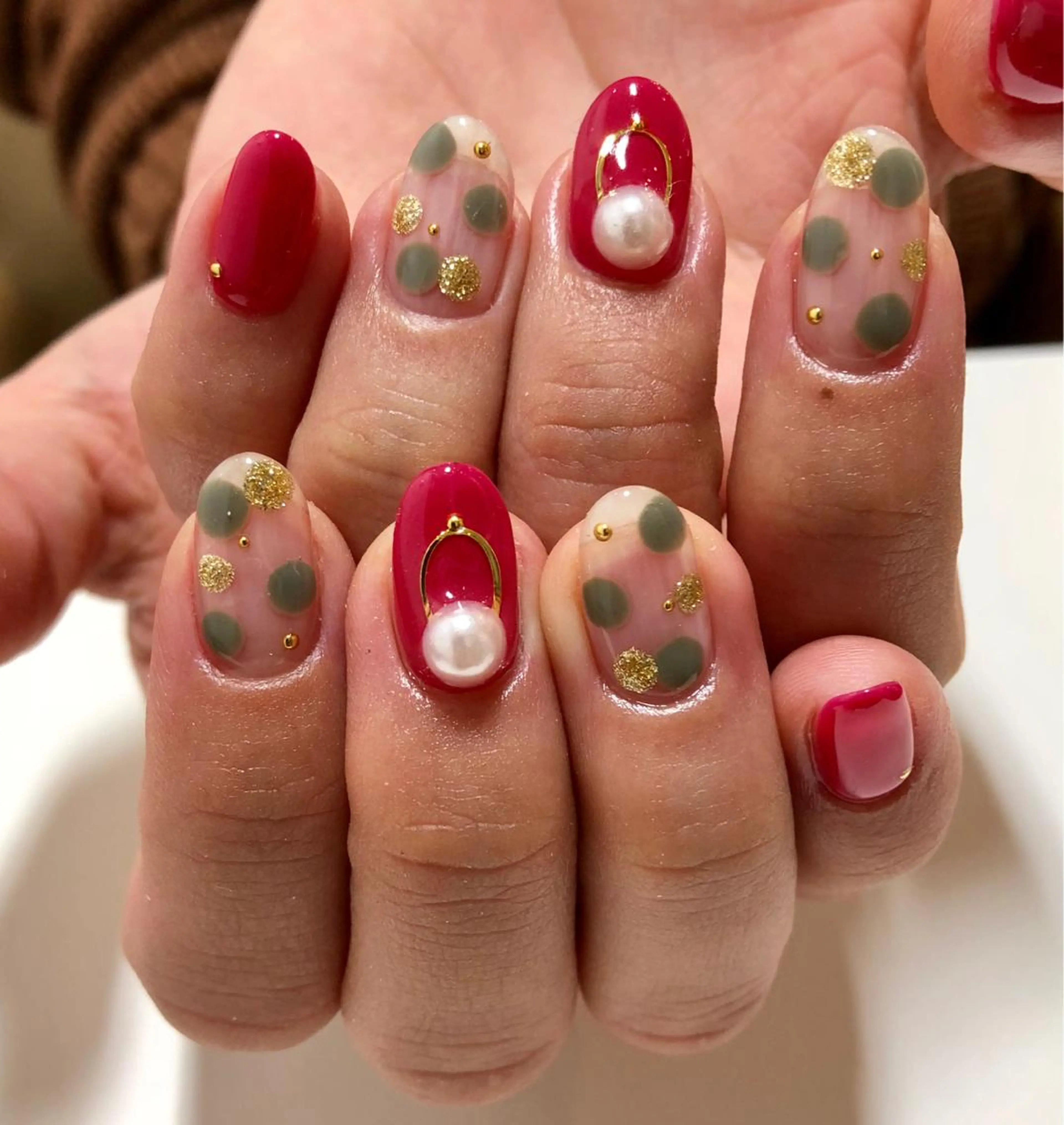 ネイル アートネイル シンプルネイル shelf所属・shelf ⭐︎のネイルデザイン