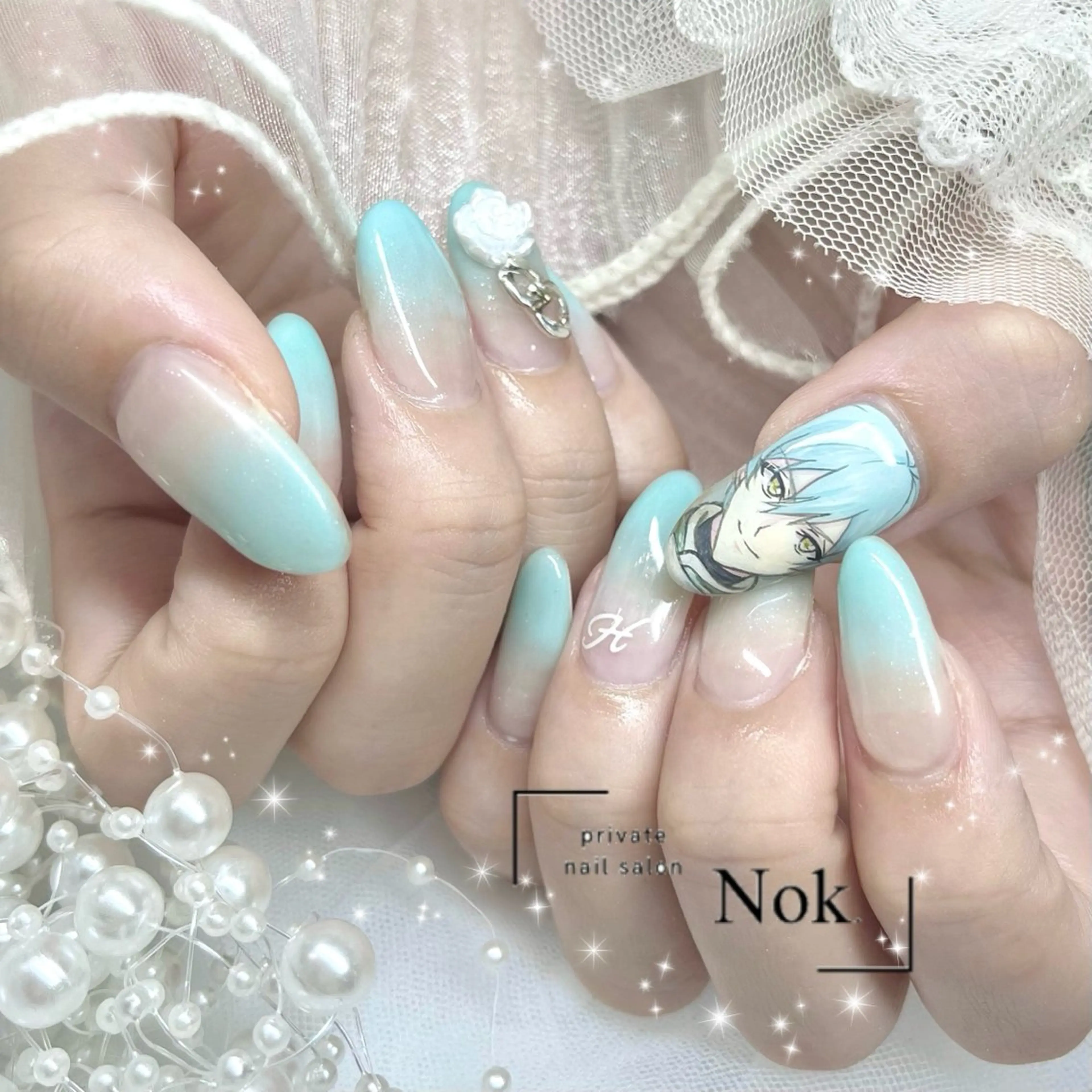 ネイル ハンドネイル 池袋痛ネイル Nok. 渡辺のネイルデザイン