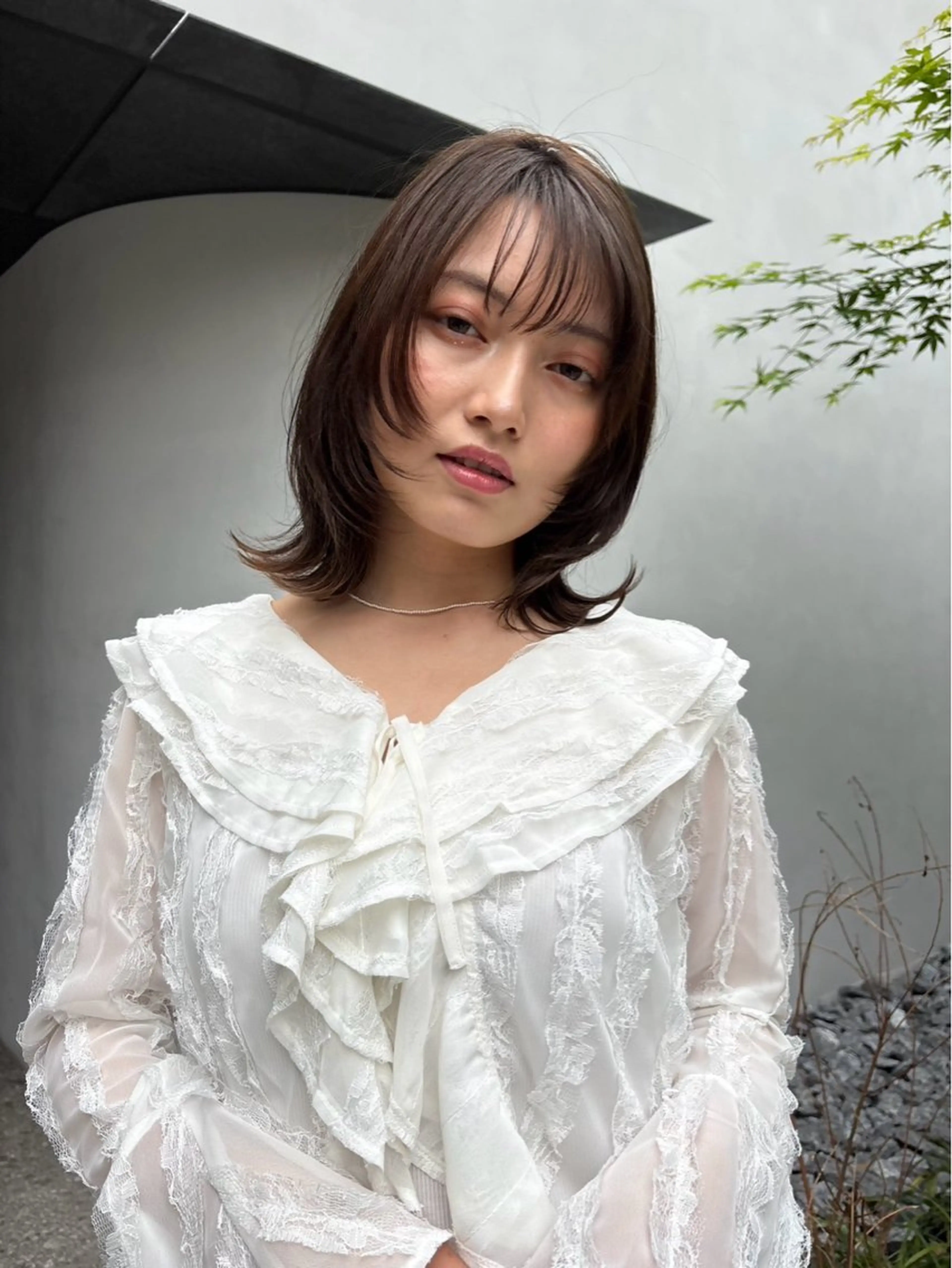 ミディアム green上野所属・Haruto /ナチュラル艶カラーのヘアスタイル