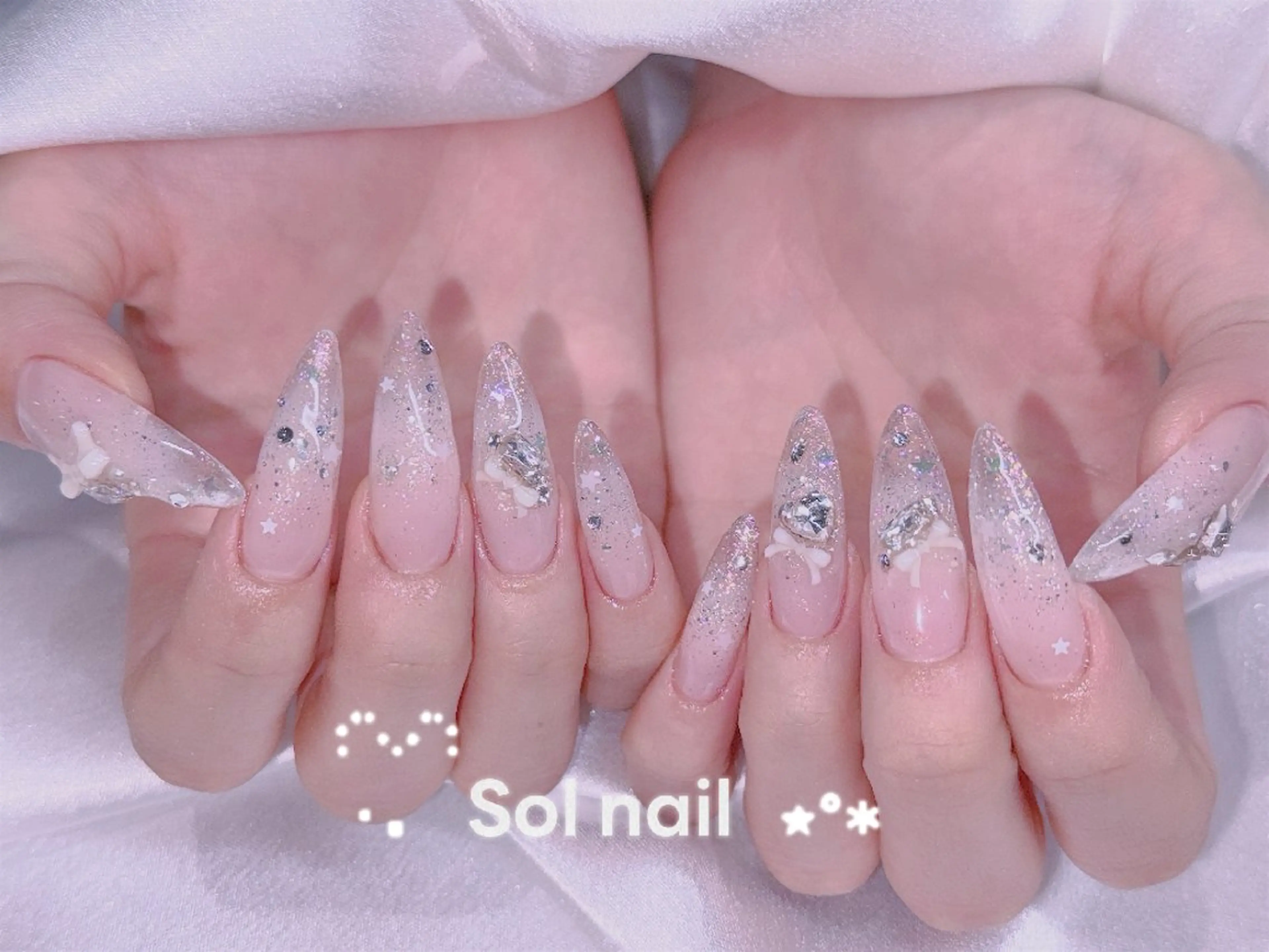 ネイル ハンドネイル ハンドケア パラジェル＆フィルイン取り扱いサロンSol Nail所属・Sol Nail ミネのネイルデザイン
