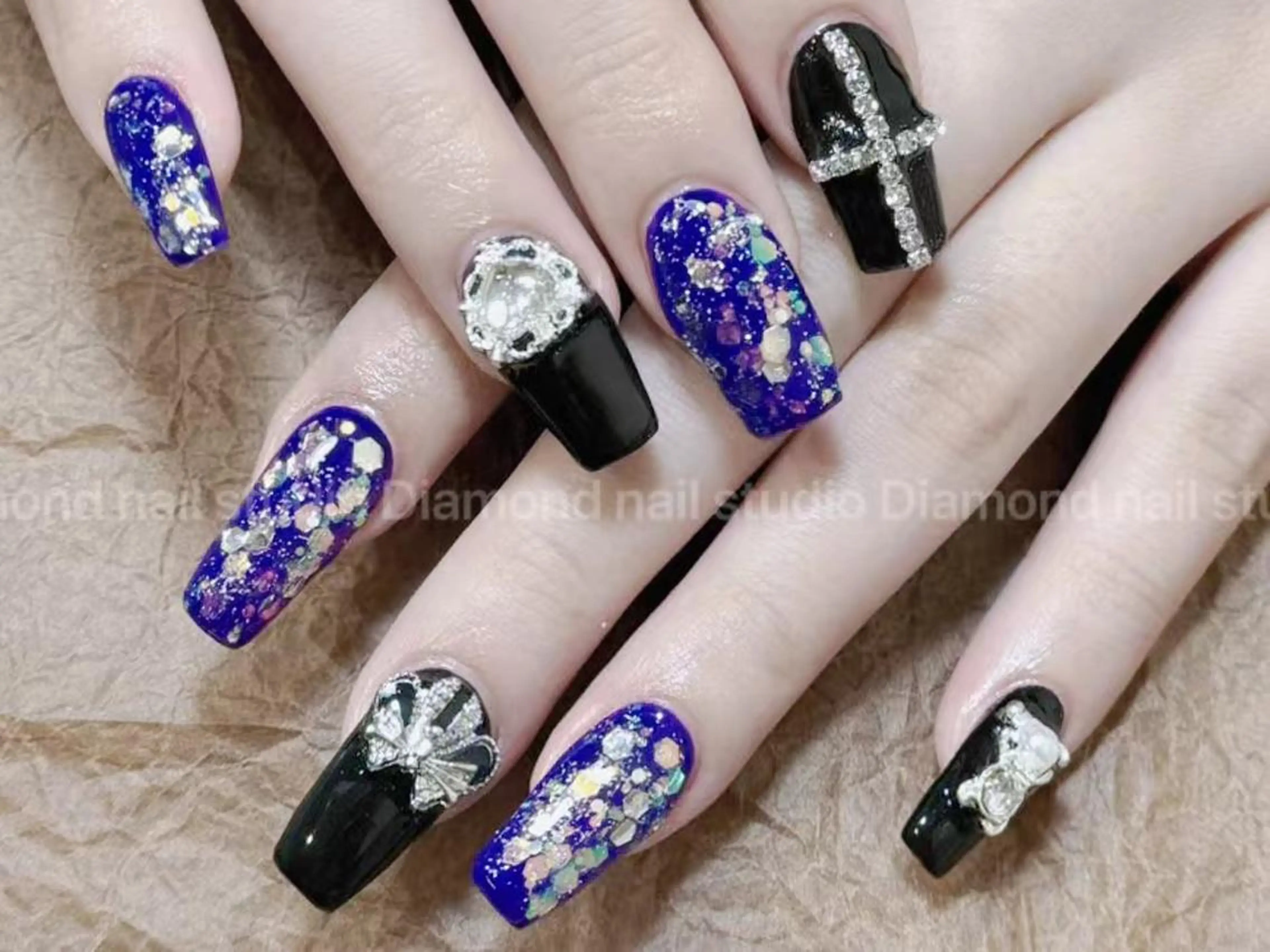 ネイル ハンドネイル DIAMOND Nail🍒のネイルデザイン