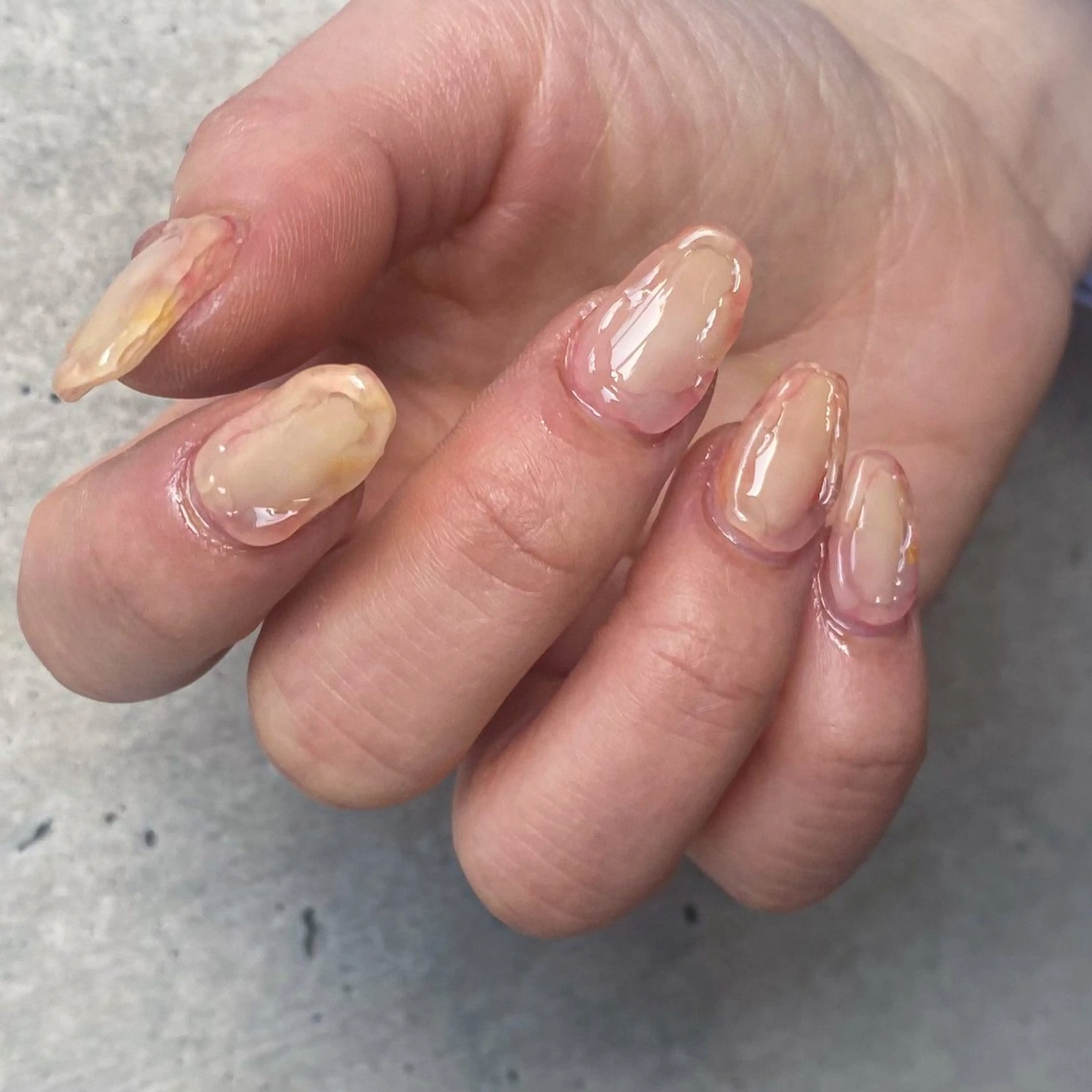 ミディアム 濵田 実沙/Manonのネイルデザイン