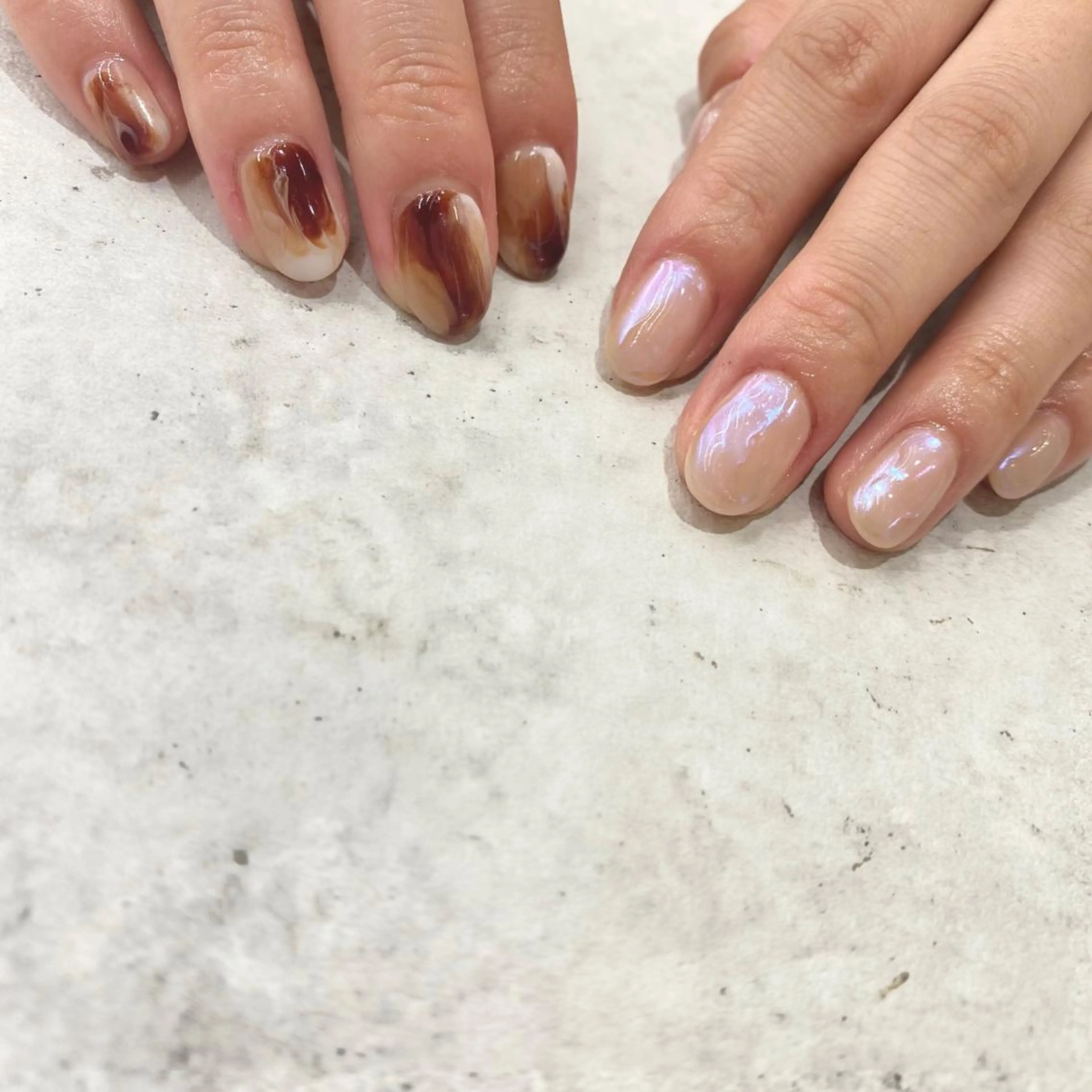 ネイル ハンドネイル Yuriko Omi パラジェル/渋谷のネイルデザイン