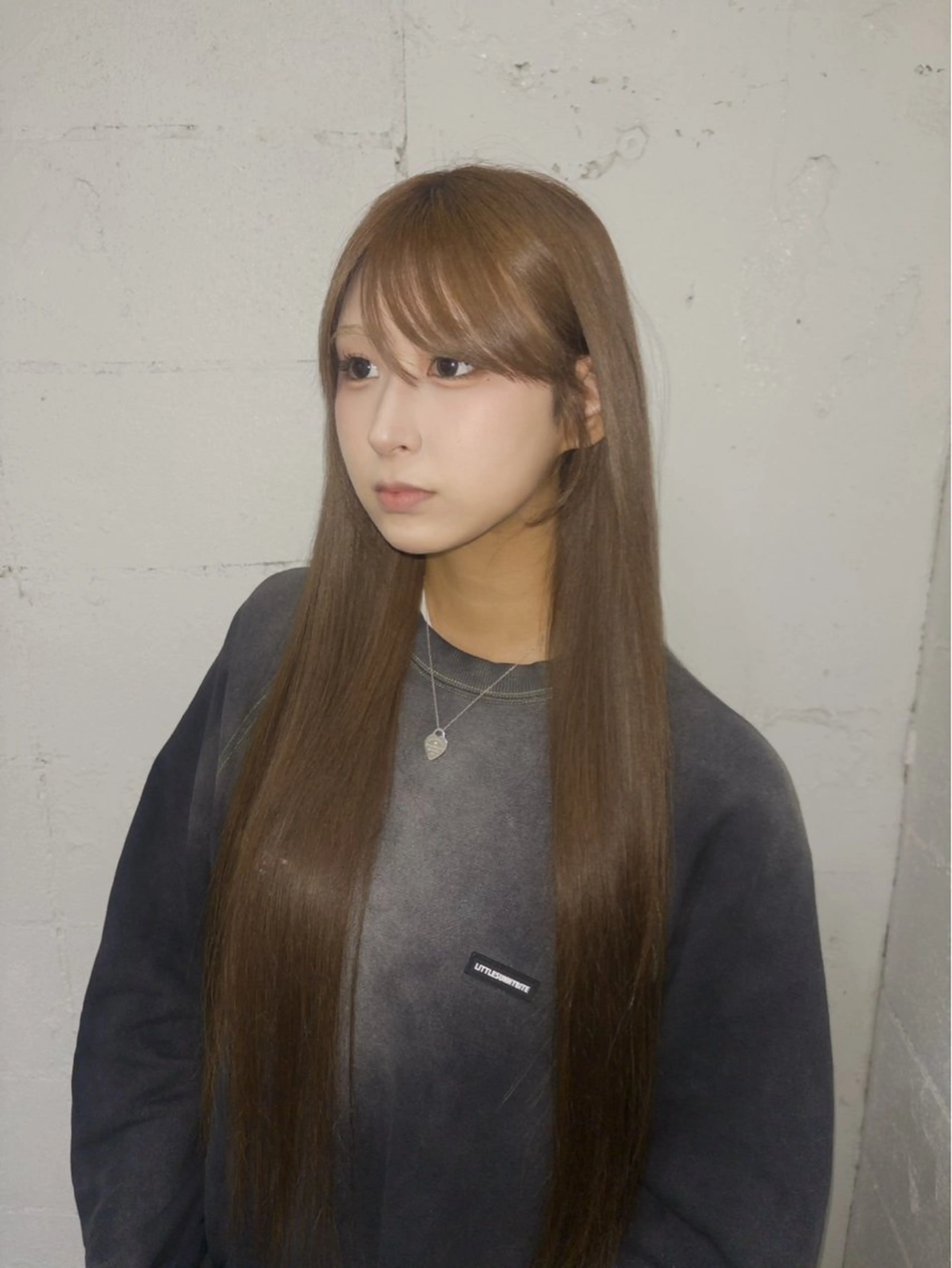 ロング YUKI カラーモデル募集💫のヘアスタイル