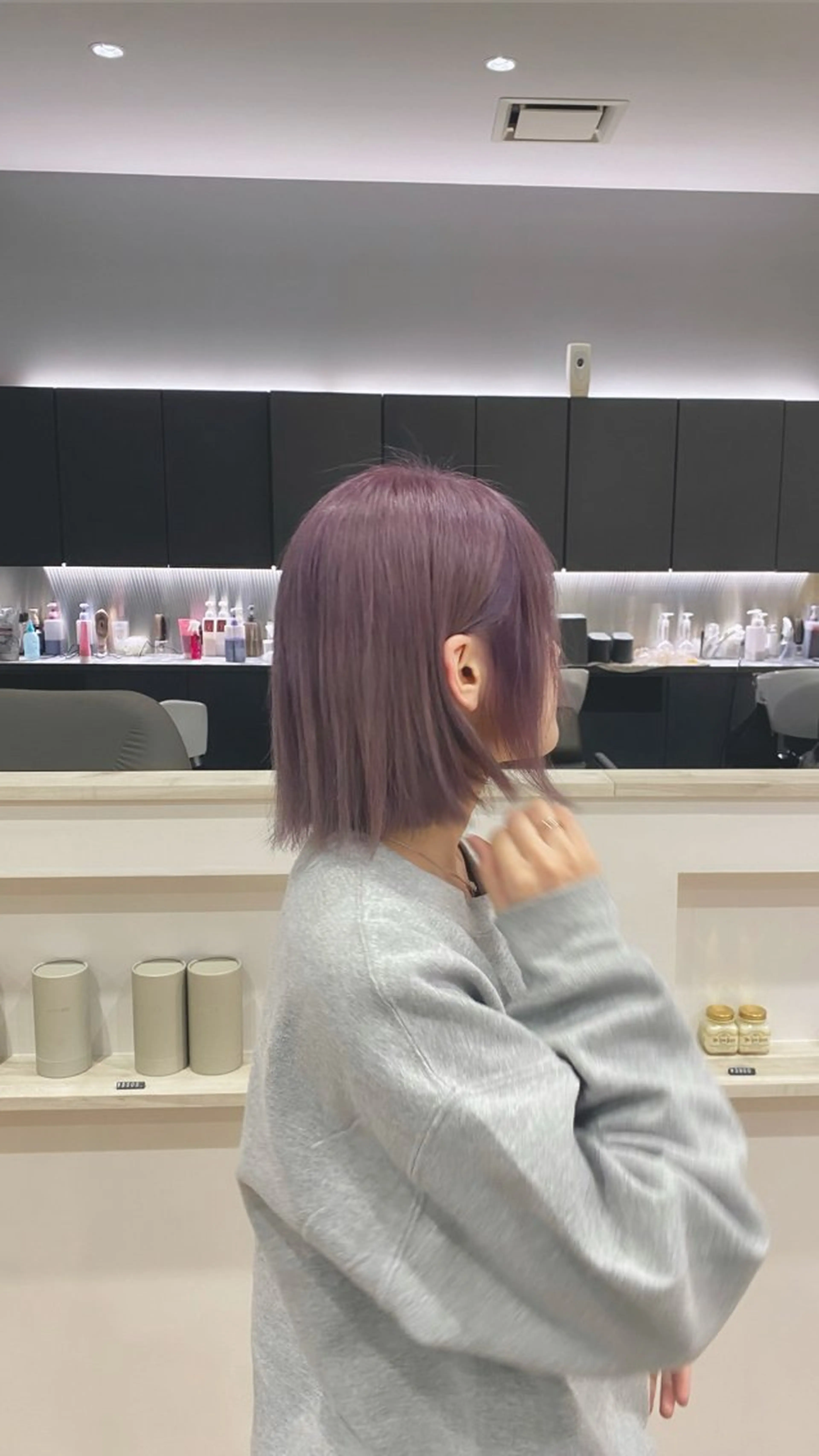 ショート カラー ヘアカラー 韓国ヘア🇰🇷 藤江 広人のヘアスタイル