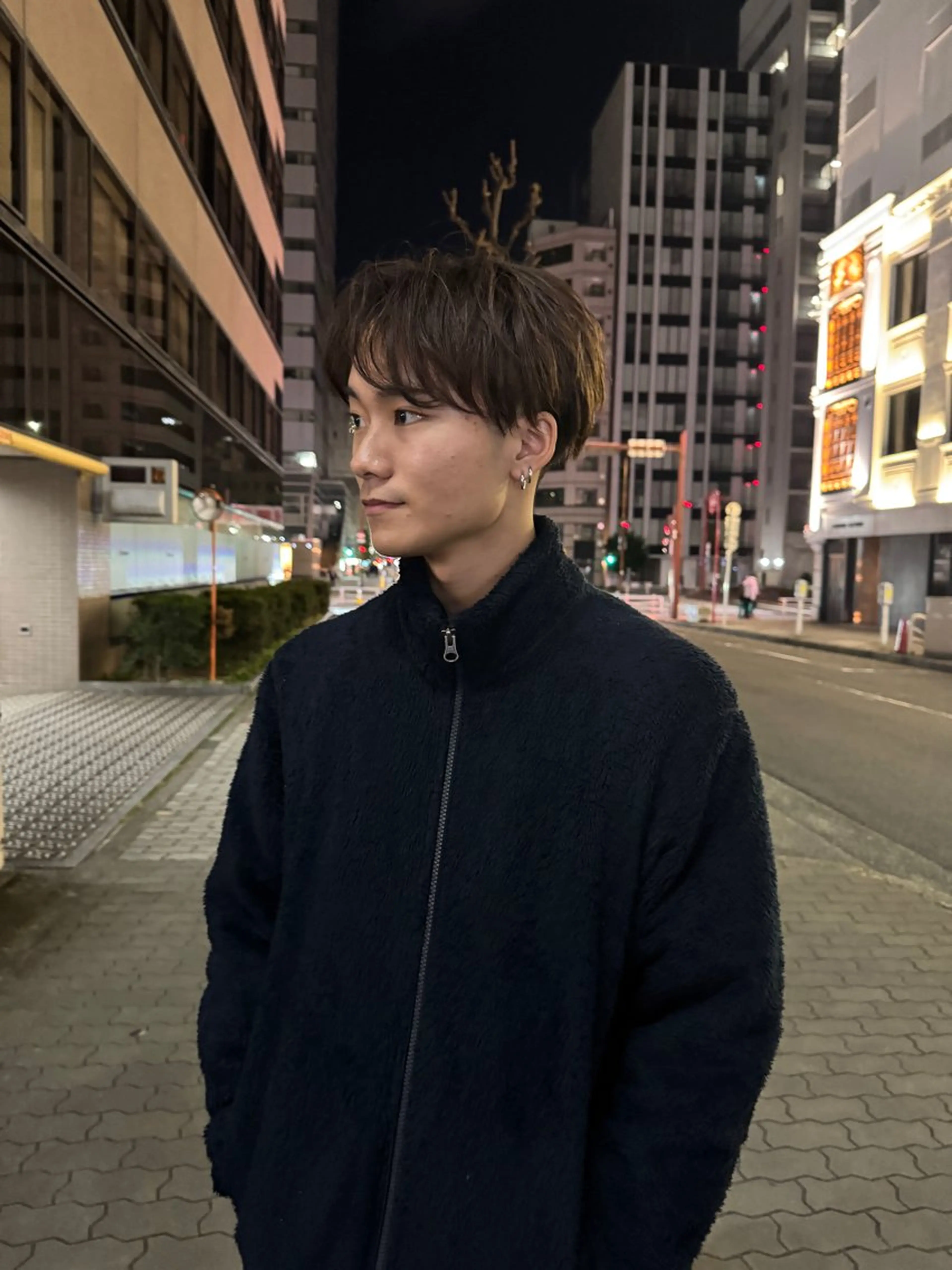 ショート カラー 森田 鴻之介のヘアスタイル
