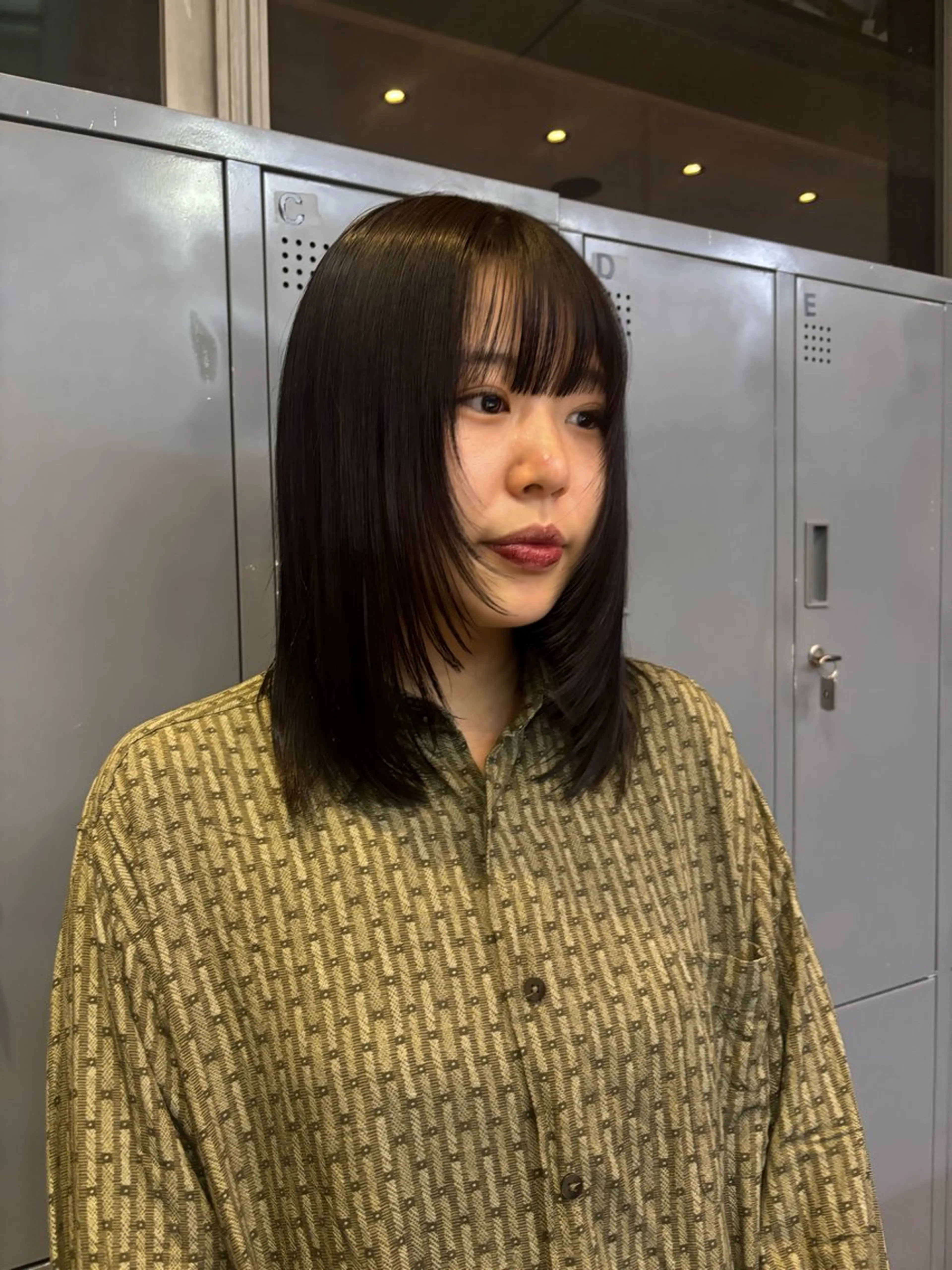 ミディアム ☘️かわいいハイトー ン☘️nonokaのヘアスタイル