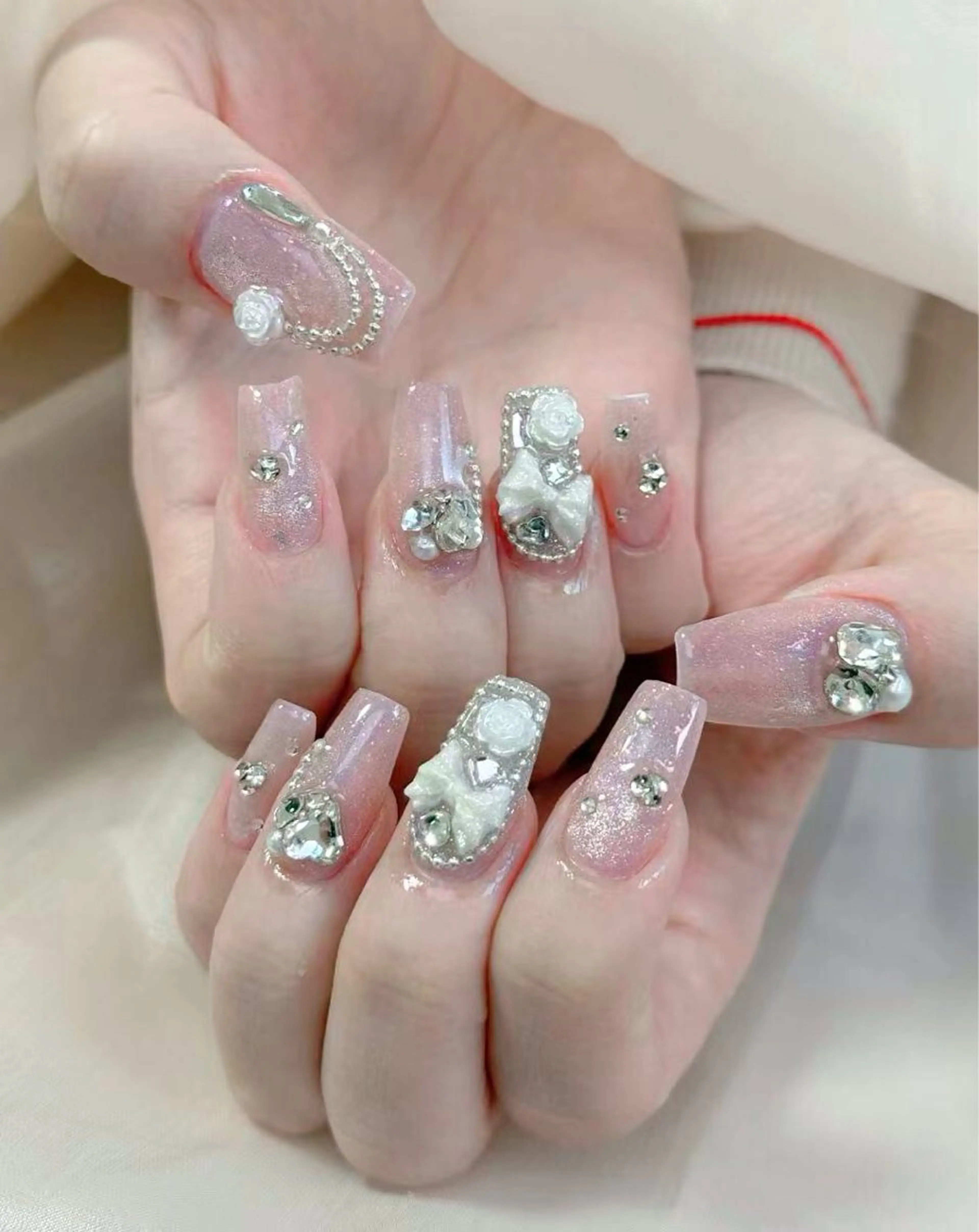 ネイル ハンドネイル 小 雨のネイルデザイン