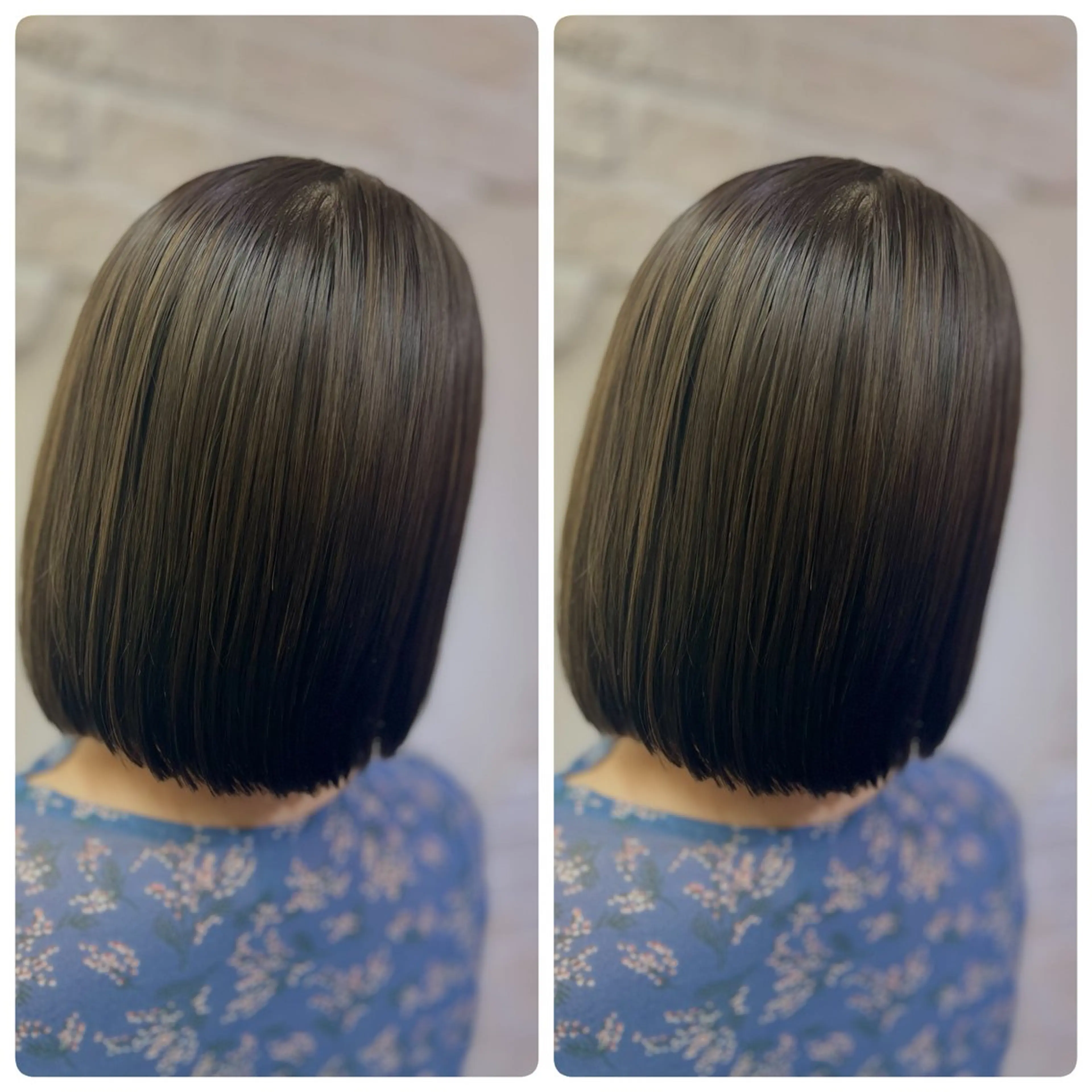 ショート ボブ カット ヘアカラー 飯星慧斗 /ブリーチ、縮毛矯正のヘアスタイル