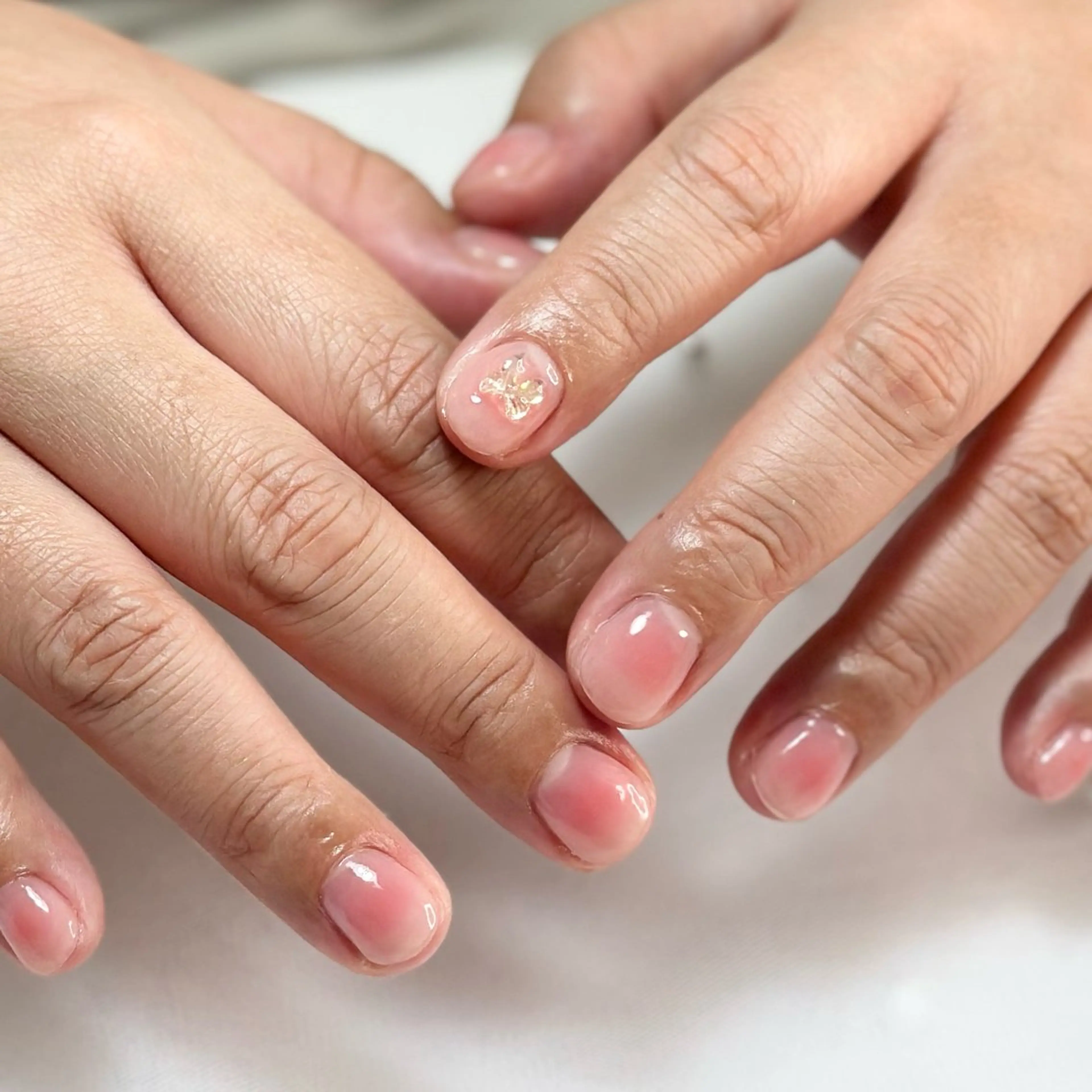 ネイル ストーンネイル ハンドネイル HAIR&MAKE POSH 日暮里のネイルデザイン