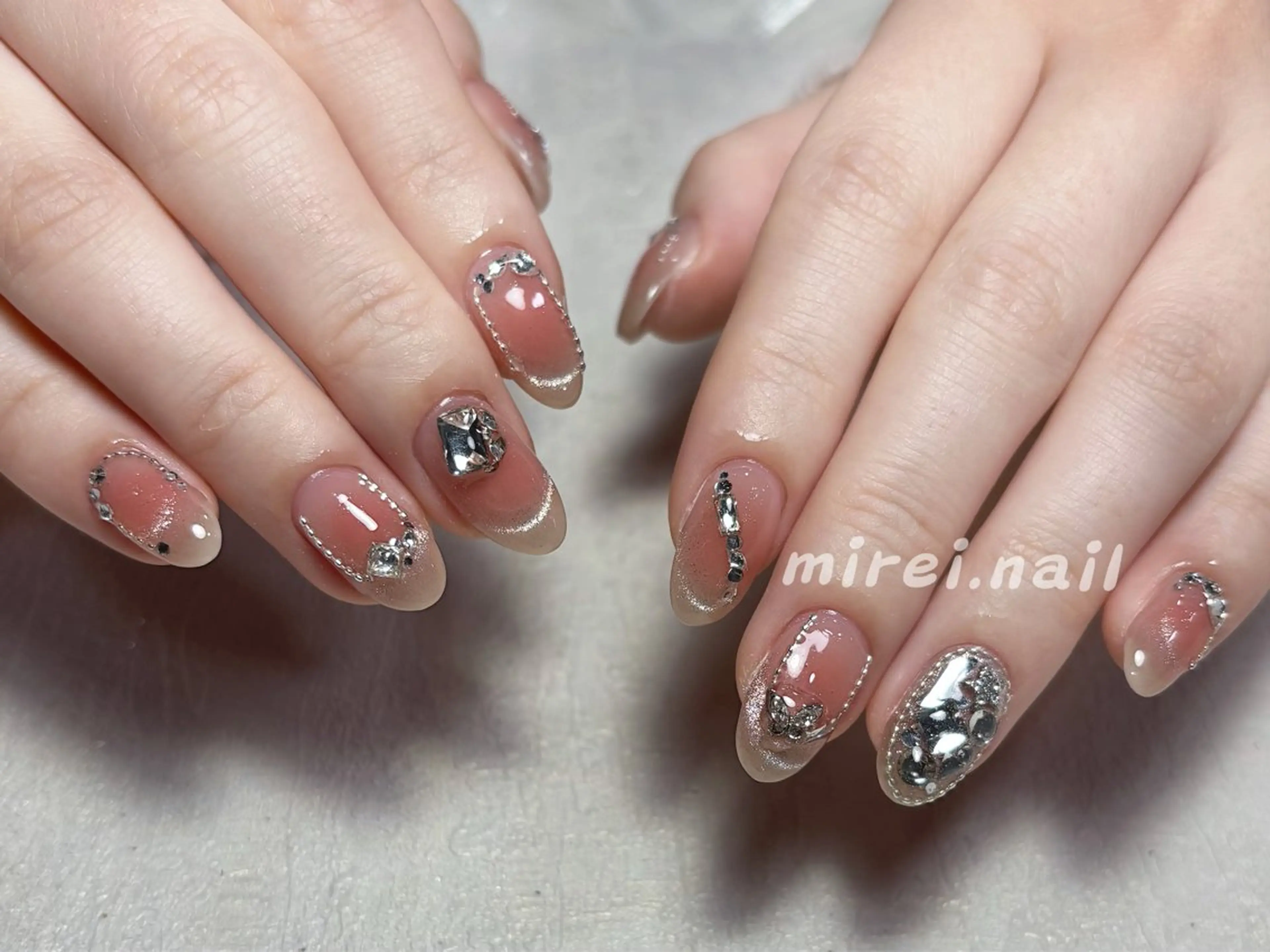 ネイル mirei‘nail所属・jade.vase ミレイのネイルデザイン