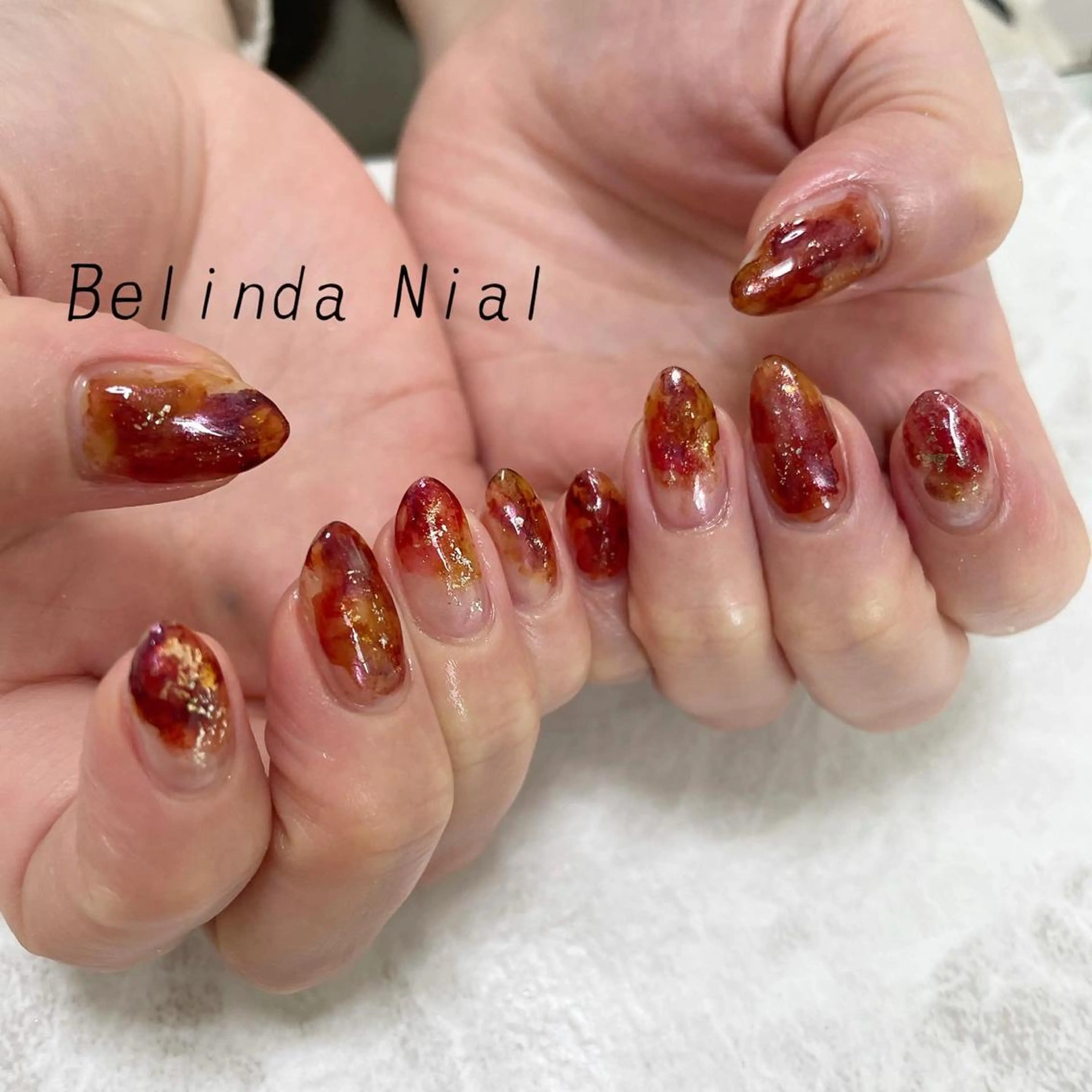 ネイル ハンドネイル フットネイル 竹本 愛のネイルデザイン