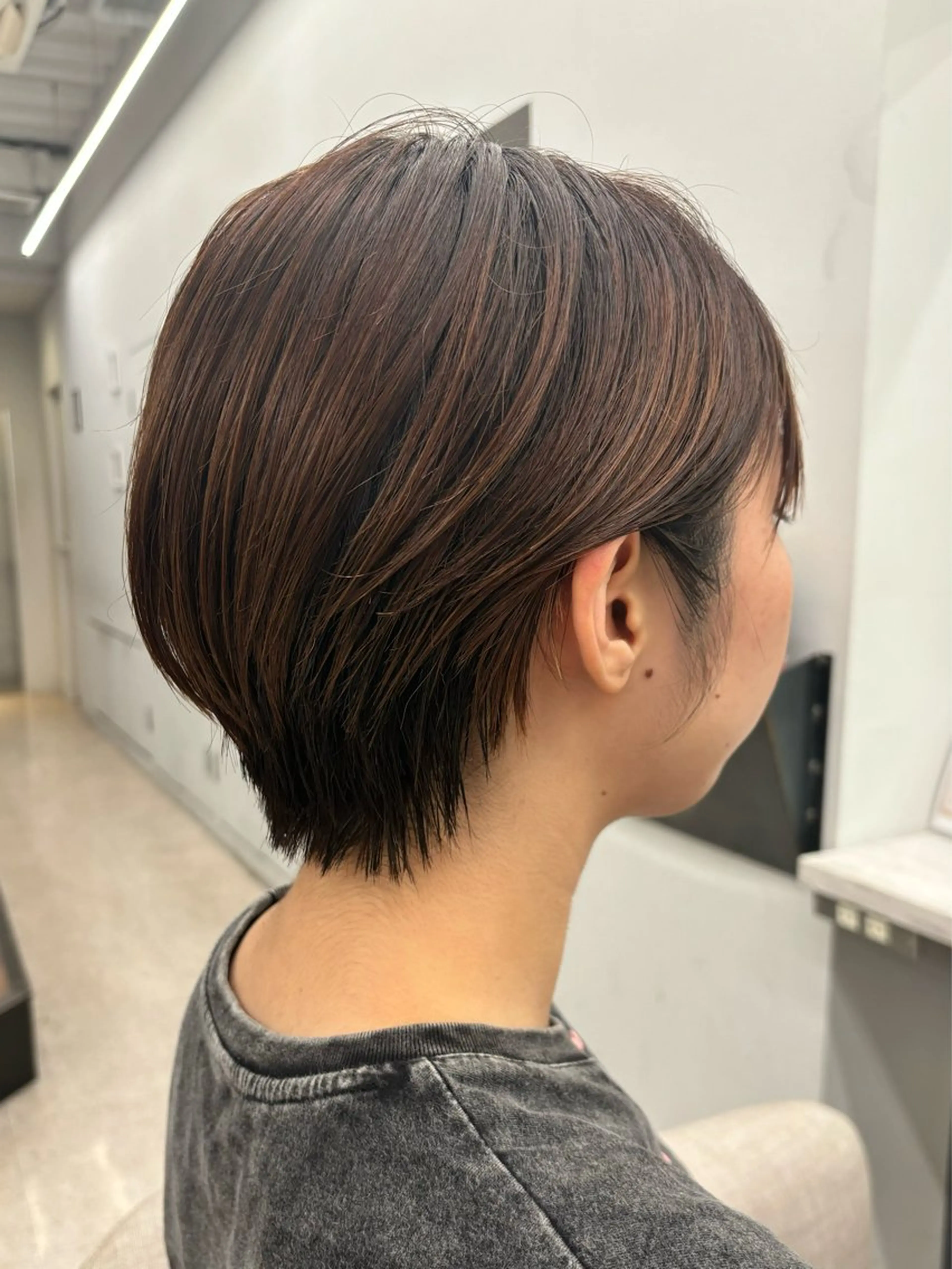 ショート 🍐シャドウパーマ メンズ特化/守岡🍐のヘアスタイル