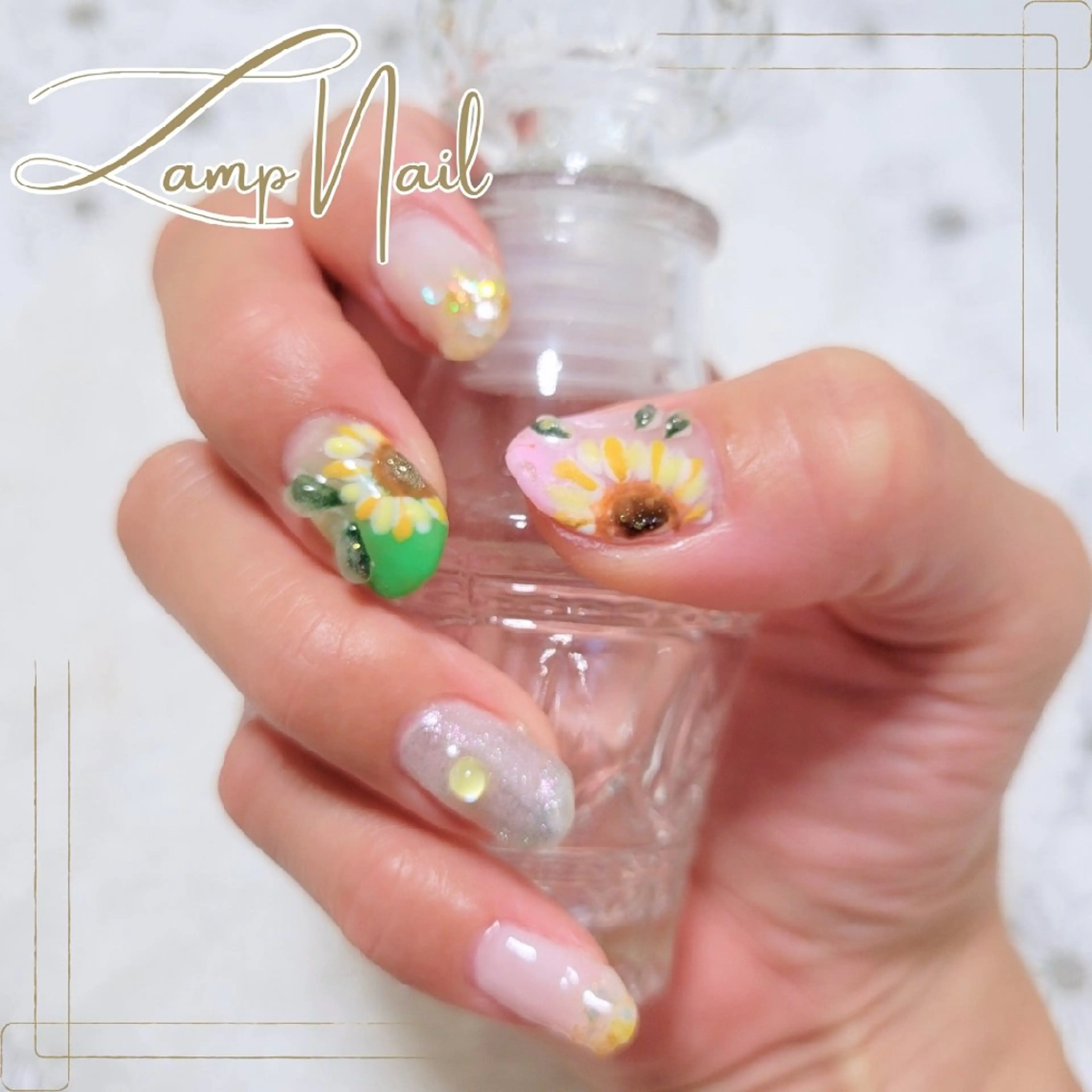 ネイル フットネイル Lamp Nailのネイルデザイン