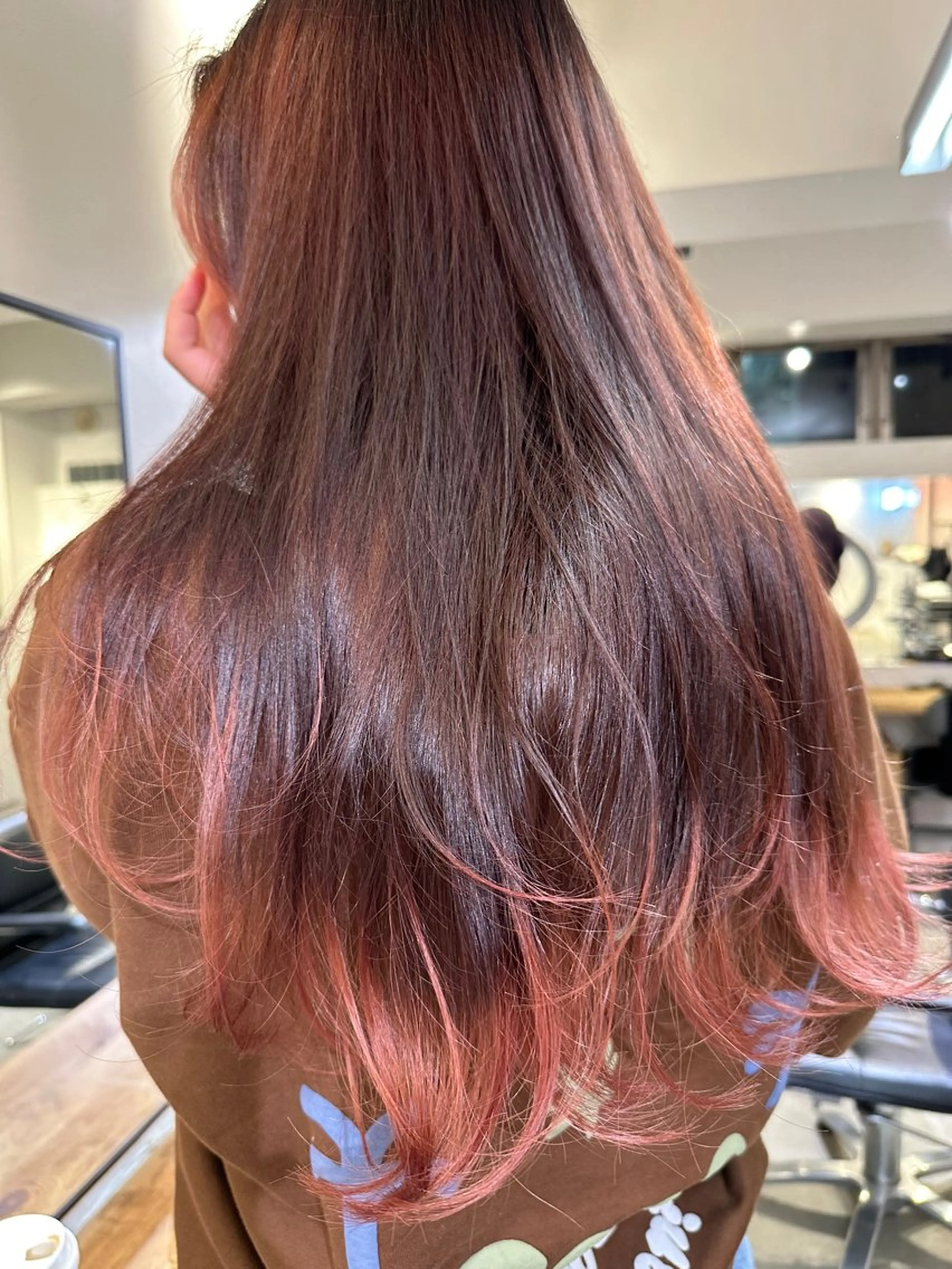 ロング カラー カット ヘアカラー VOICE所属・MIRI MIRIのヘアスタイル