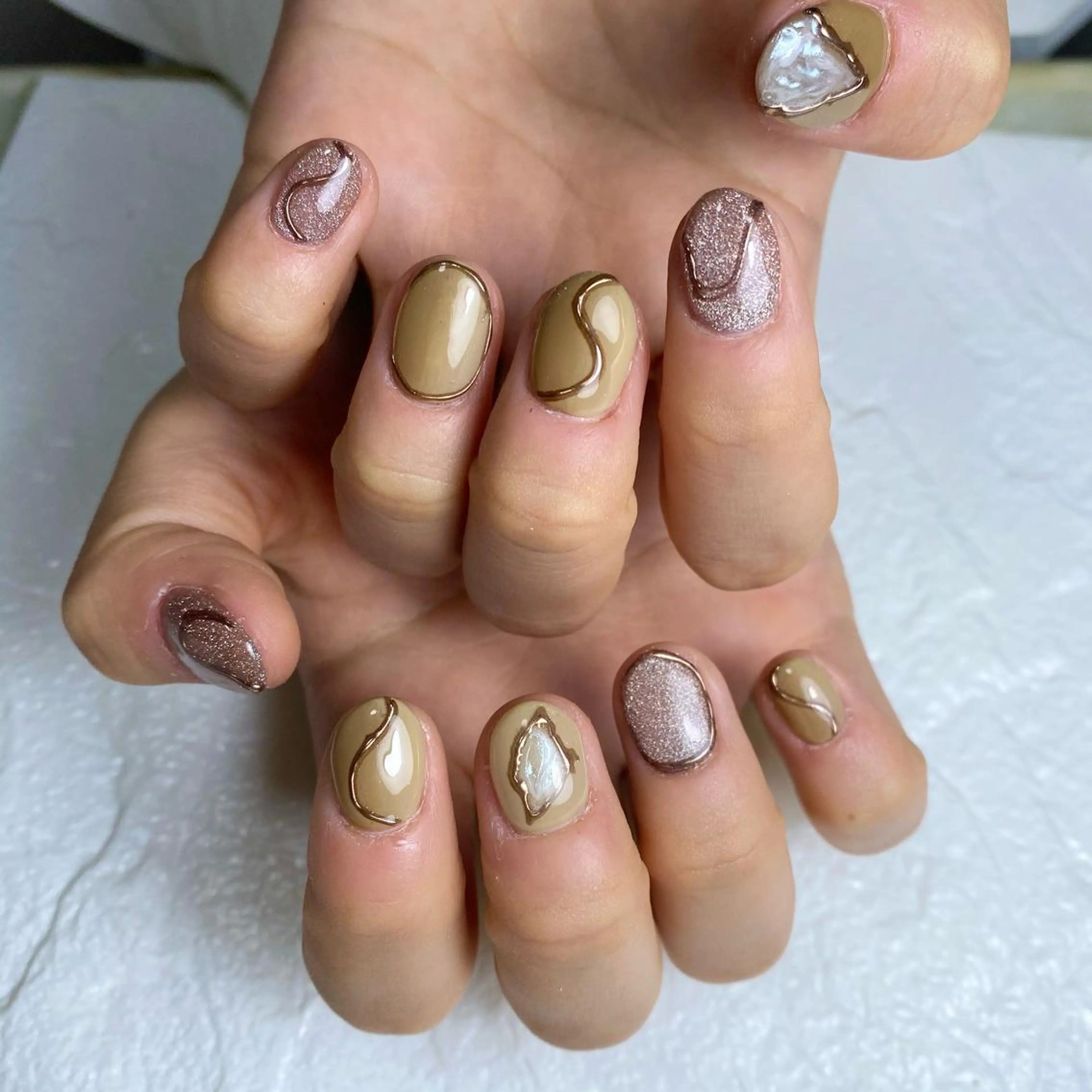 ネイル ハンドネイル Re:Smil所属・☺︎ NOZOMI☺︎のネイルデザイン