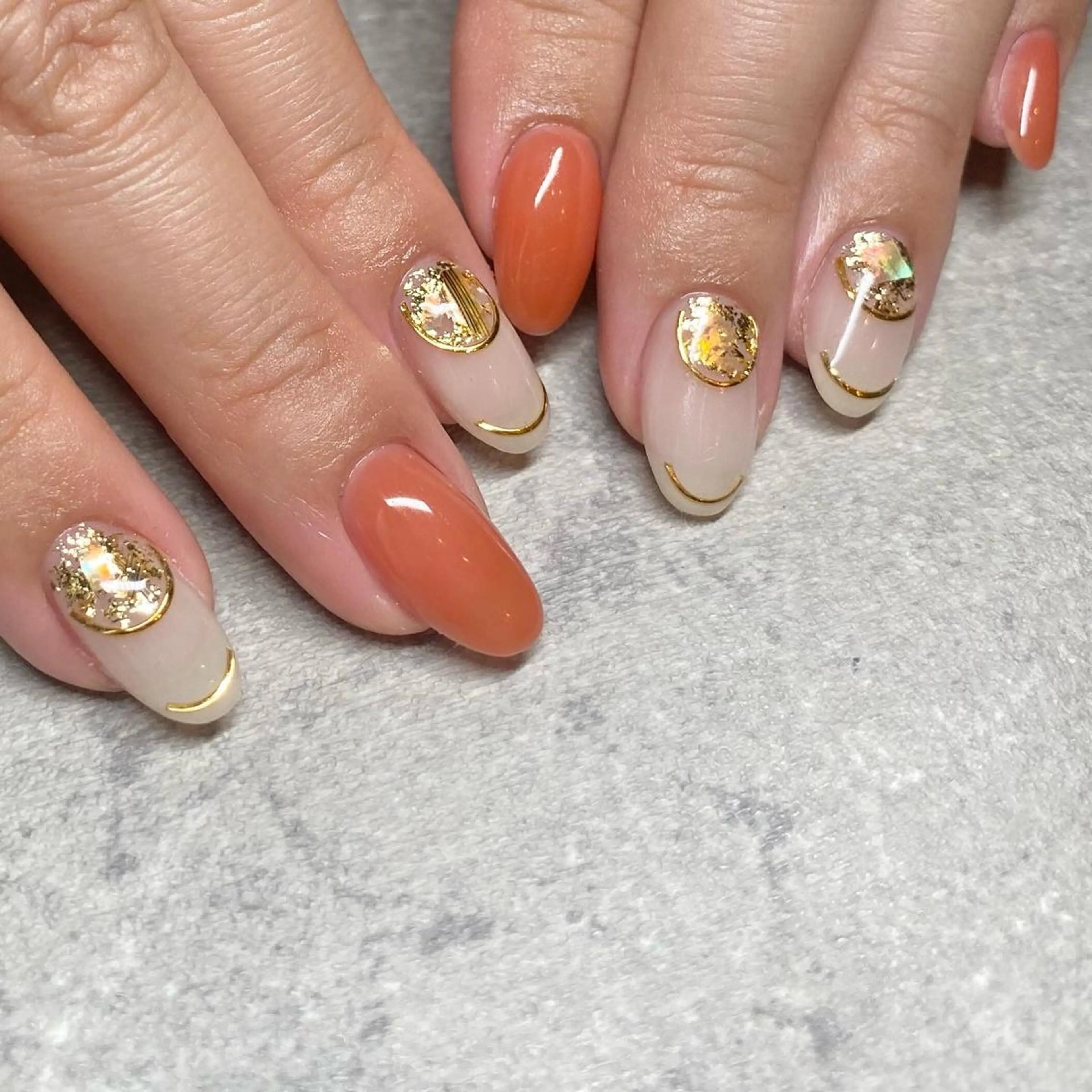 持ち込み◎5本アート120分(ハンド)￥8800 あなたの個性がちらりと覗く指先♪相談OK！の写真