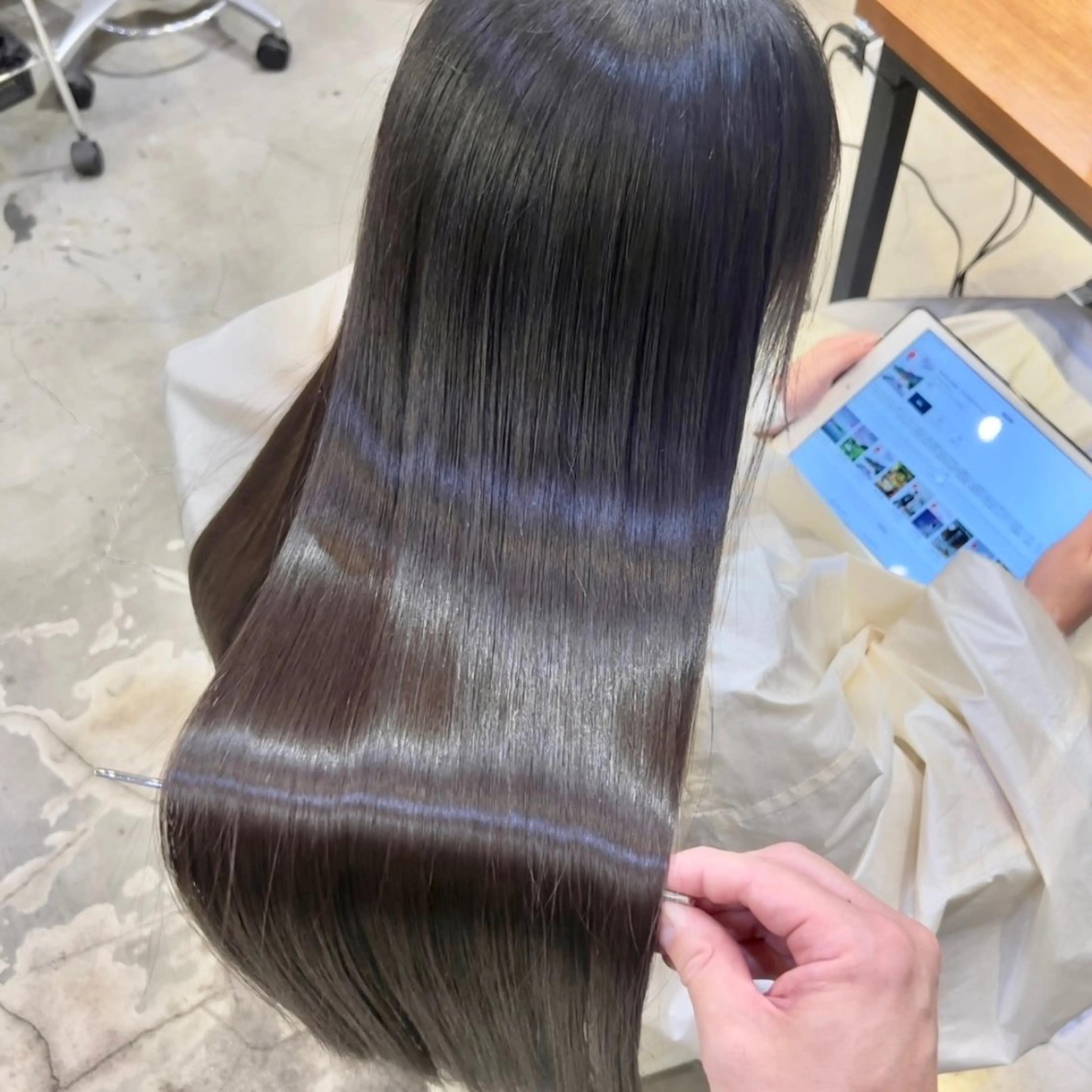 ロング The Apartment of Solon 錦糸町所属・✨縮毛矯正/髪質改善 錦糸町/松坂拓馬のヘアスタイル