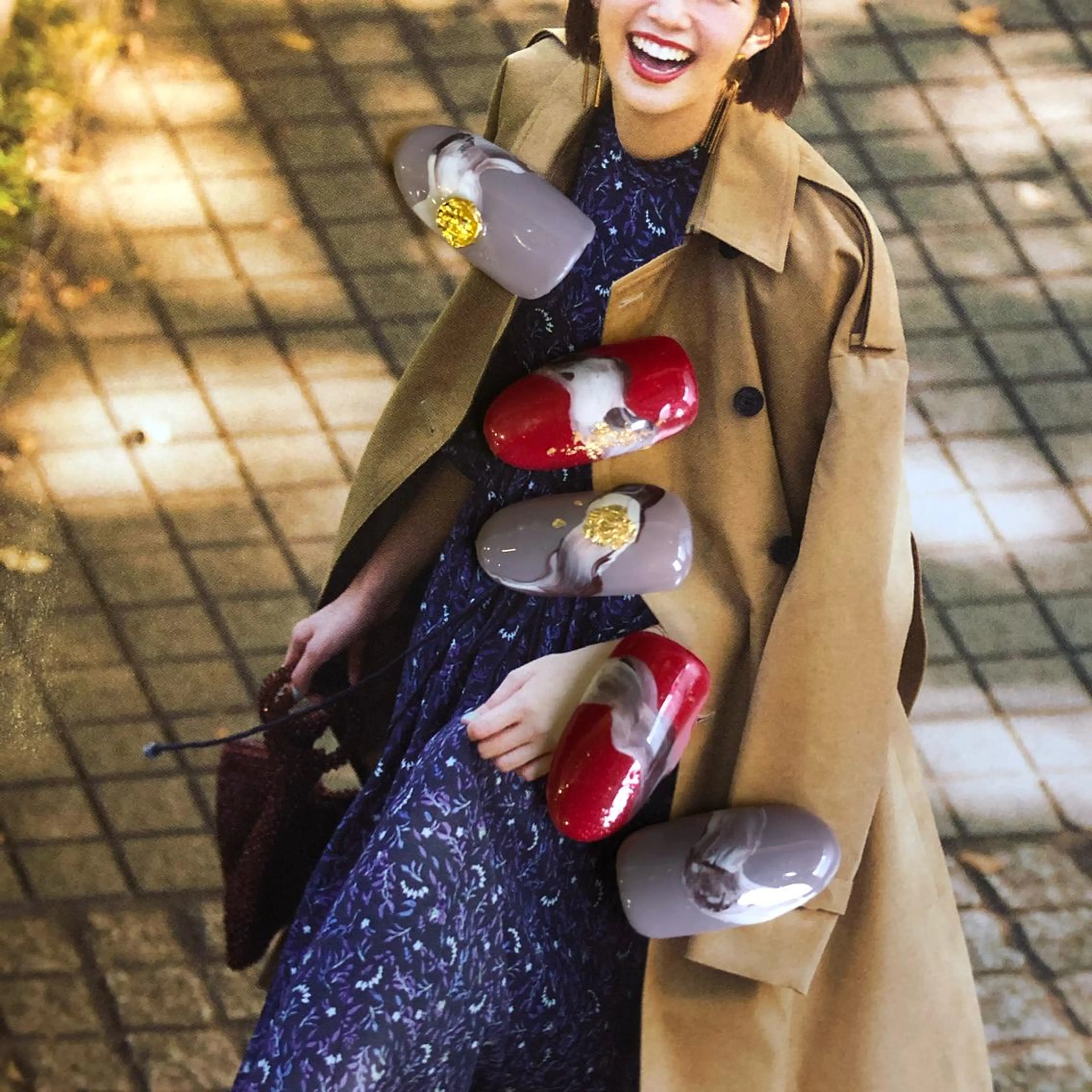 ネイル arm in arm ︎✿Yamamotoのマツエク・マツパデザイン