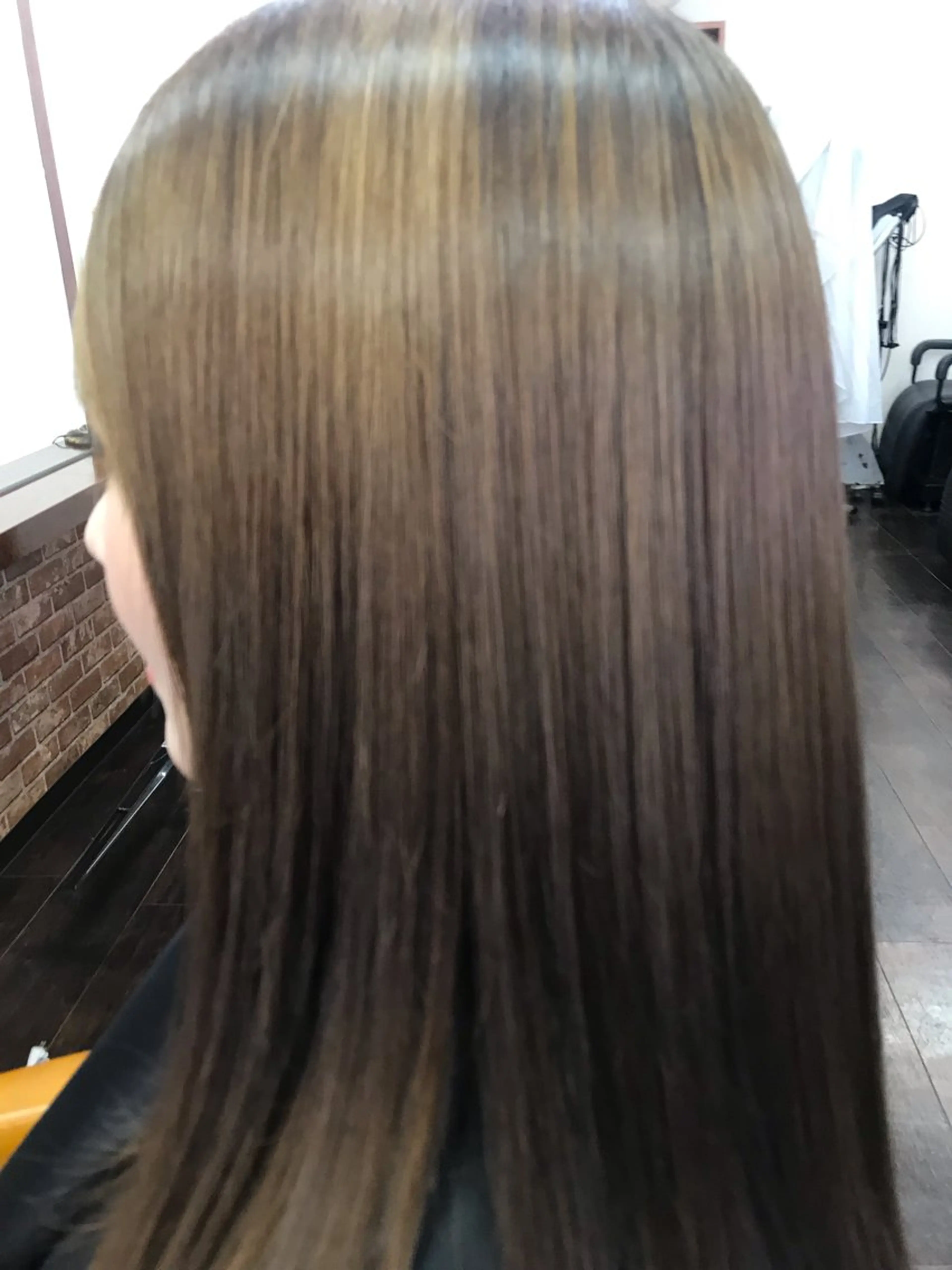 ロング パーマ 桧山 真のヘアスタイル