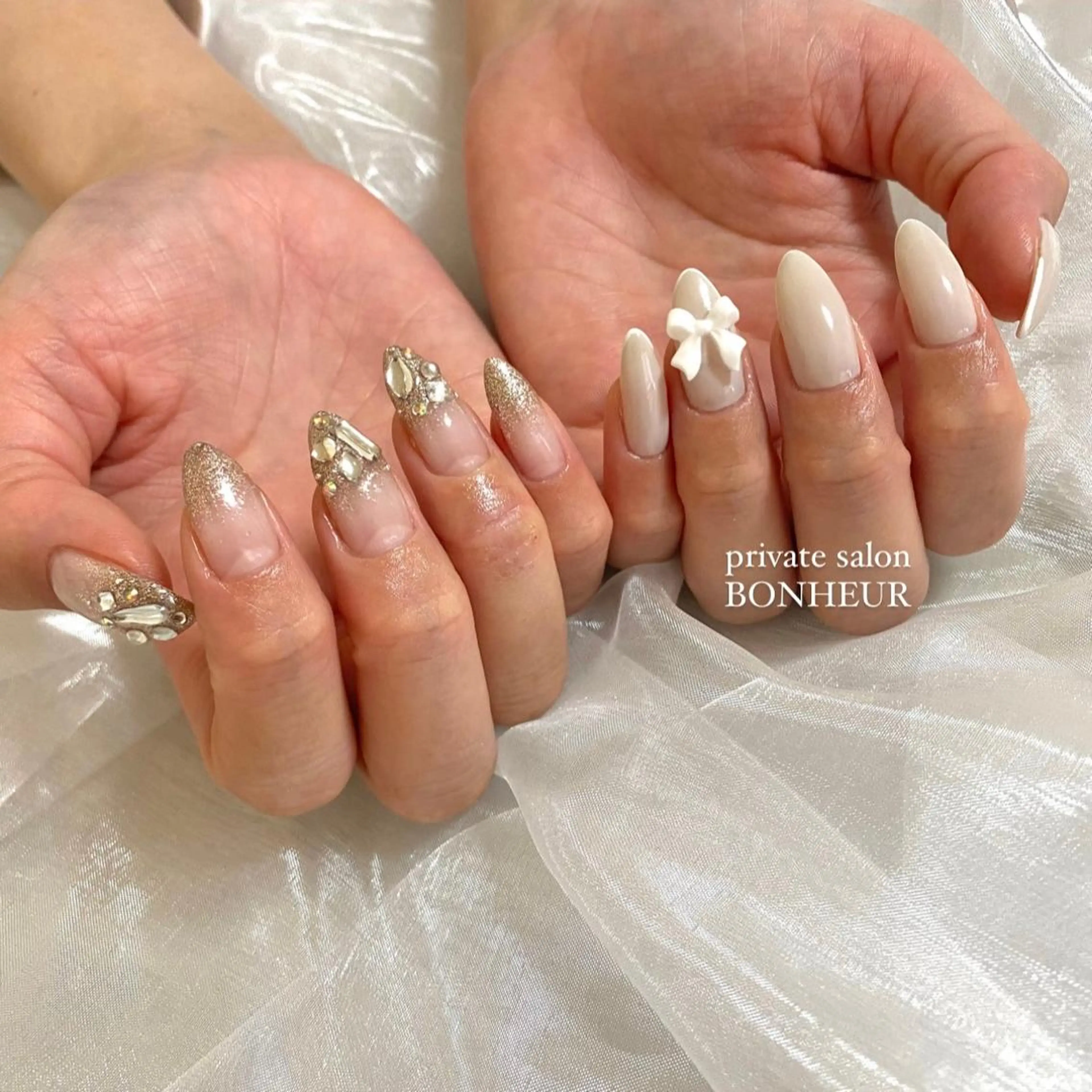 ネイル ハンドネイル BONHEUR Annaのネイルデザイン