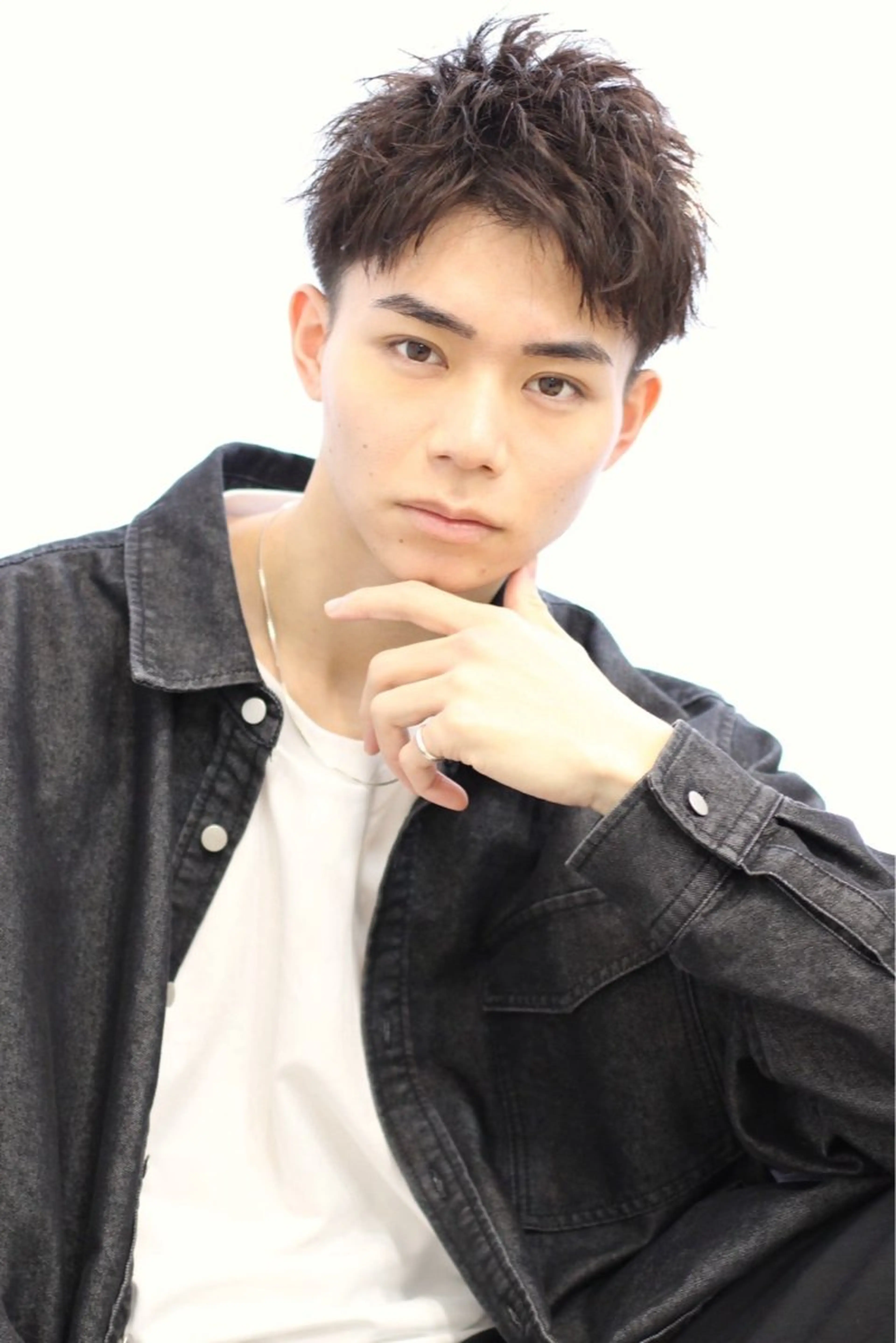 【カット➕ダブルカラー/デザインカラー】🩶平日/メンズ限定🩶※ミルボンID、口コミ必須の写真