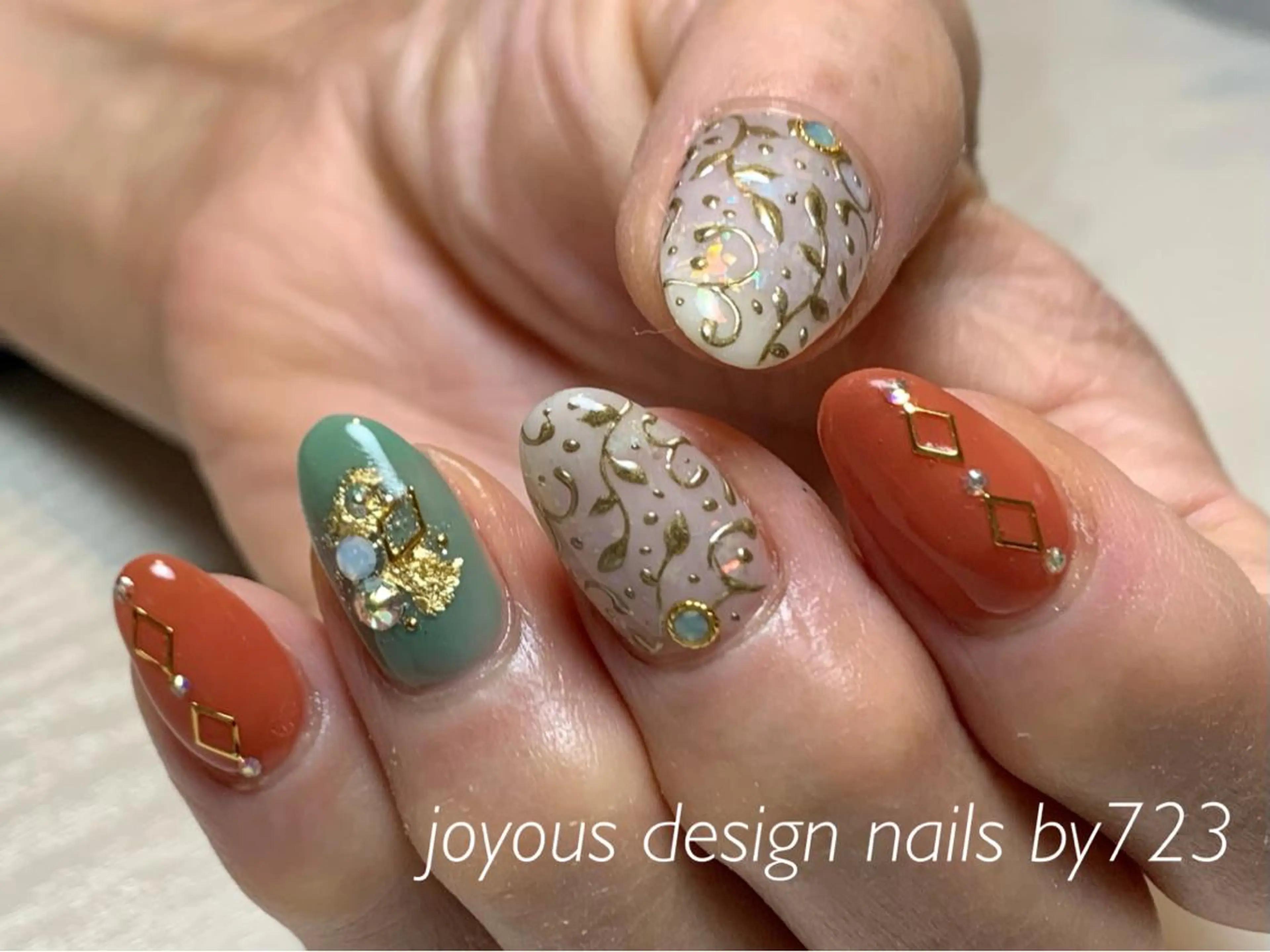 ネイル ハンドネイル jdn natsumiのネイルデザイン