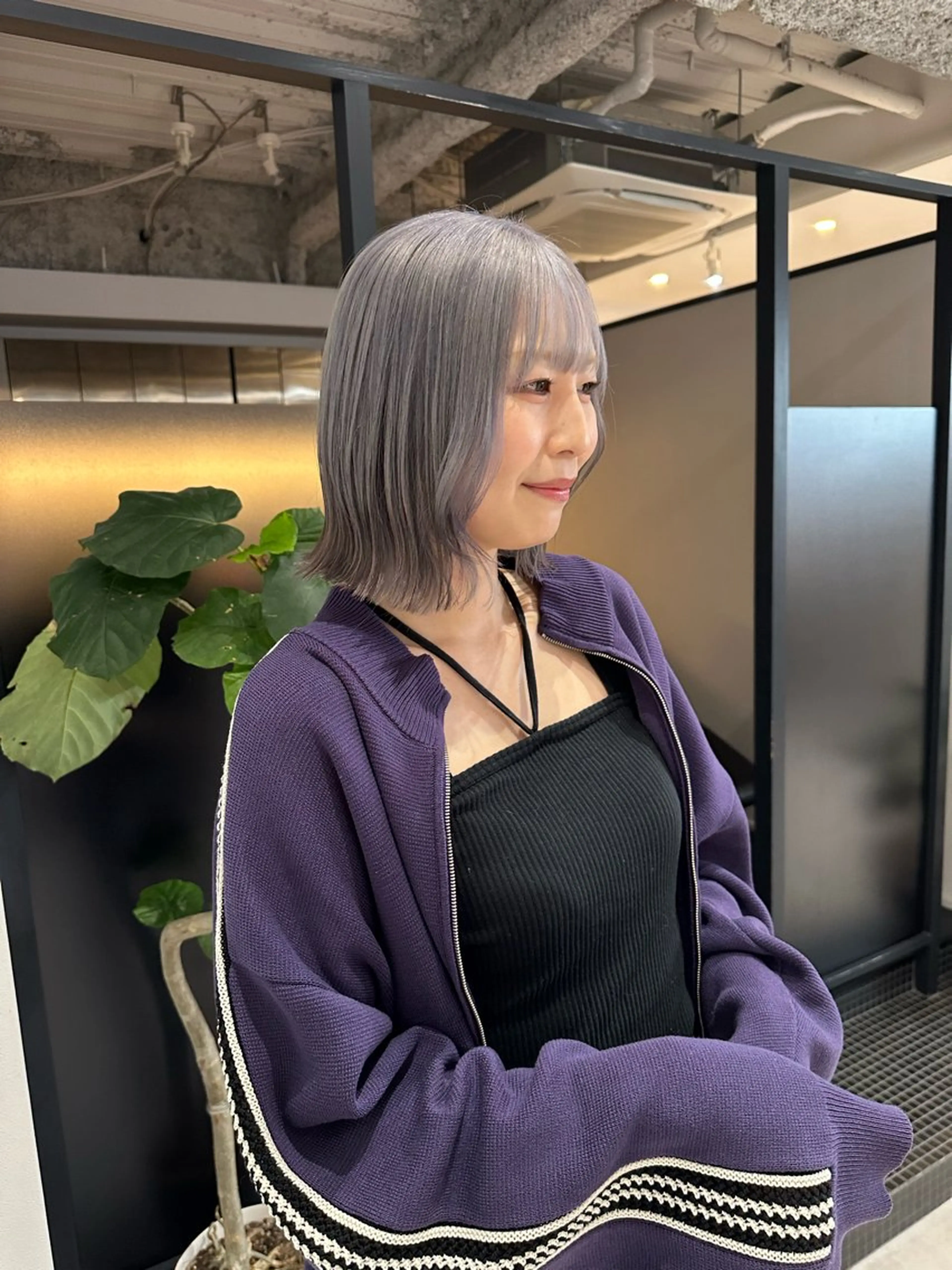 ショート カラー ブリーチ ケアブリーチ ダブルカラー ハイトーンカラー ブリーチなしカラー カット ヘアカラー トリートメント 山下恋佳/矢場町/ ブリーチ/ショートのヘアスタイル